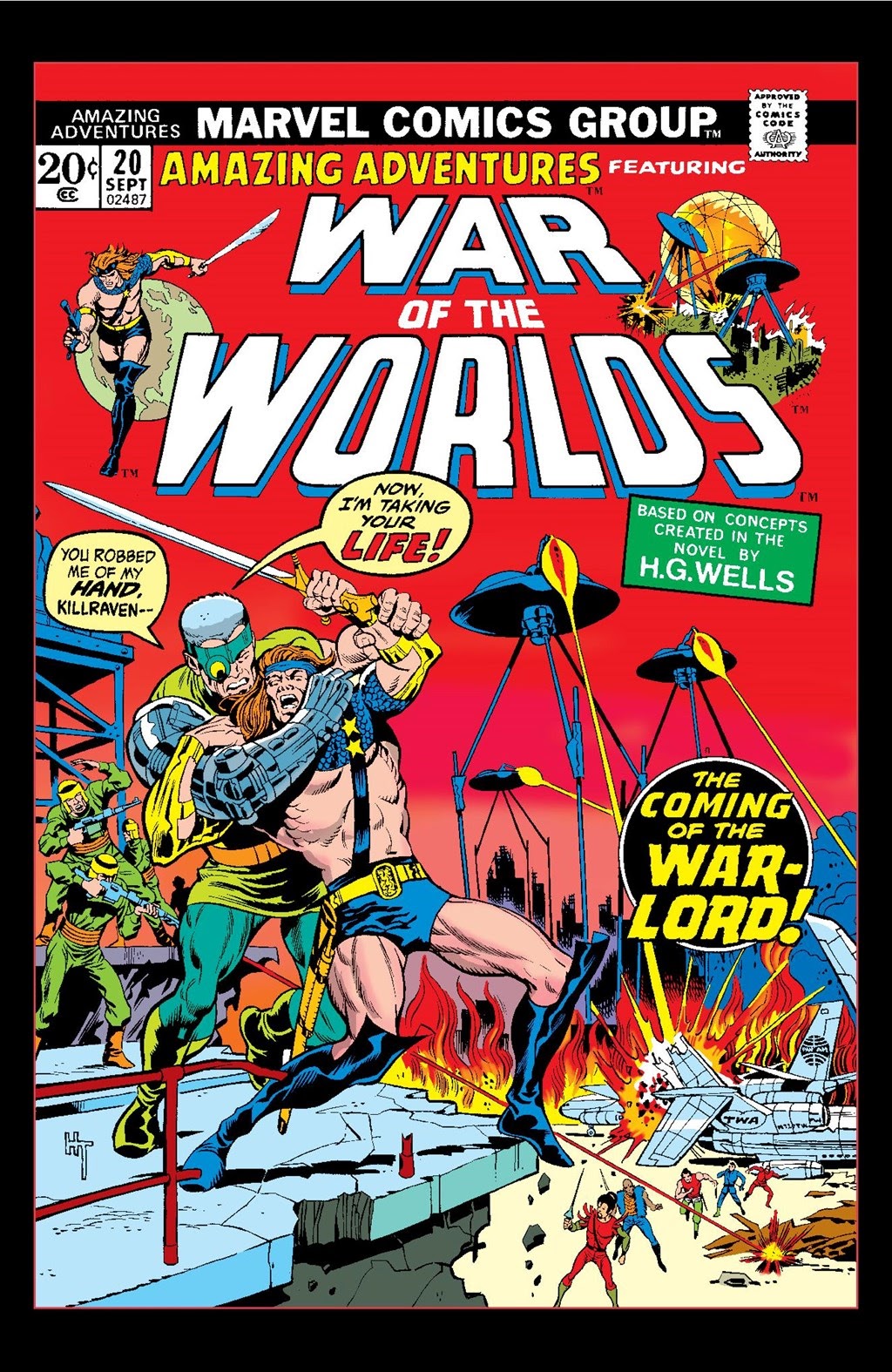 Read online Killraven Epic Collection: Warrior of the Worlds comic -  Issue # TPB (Part 1) - 46