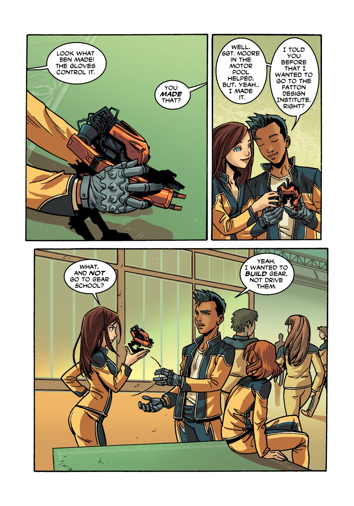 Read online Gear School comic -  Issue # TPB 2 - 6