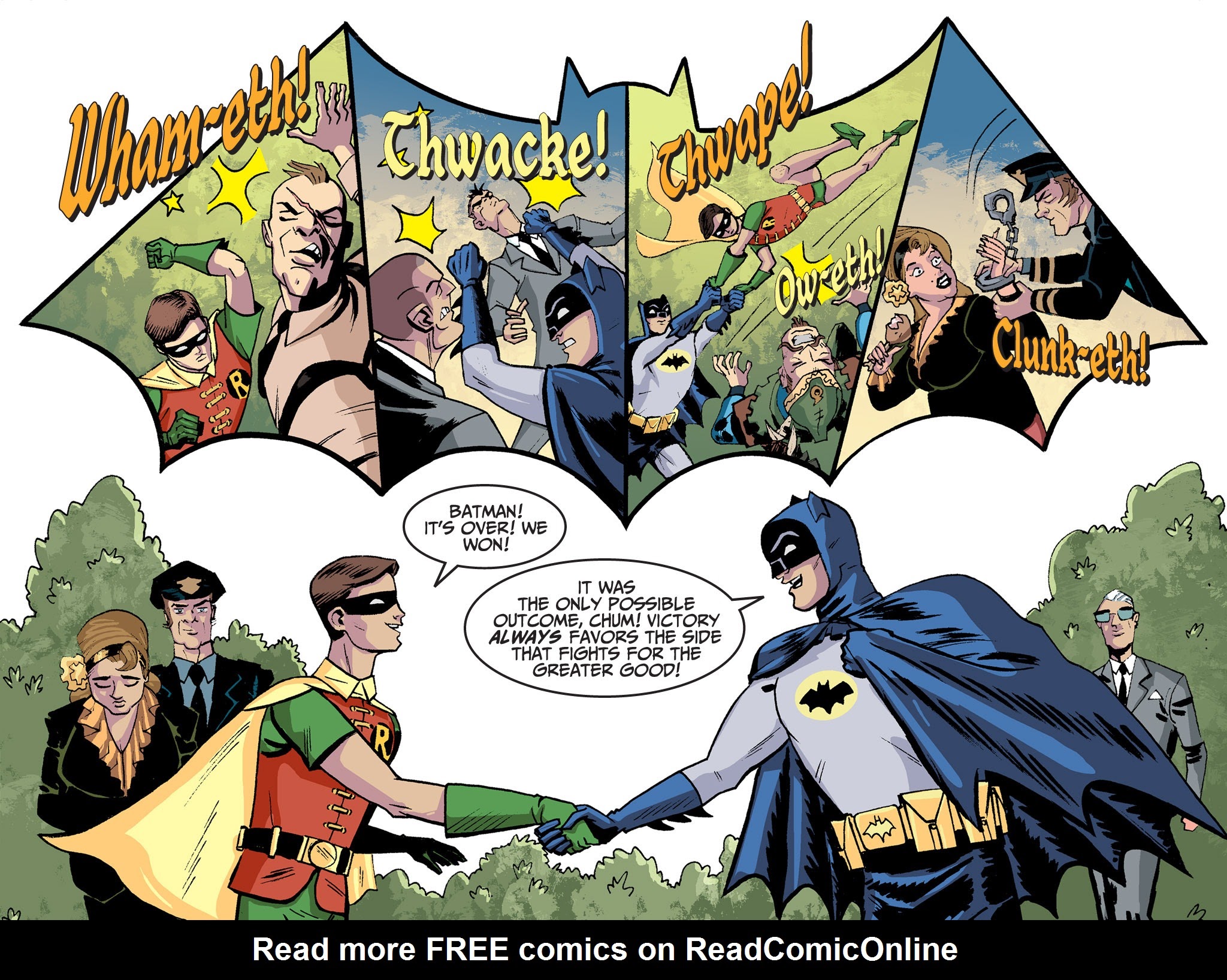 Read online Batman '66 [I] comic -  Issue #39 - 125