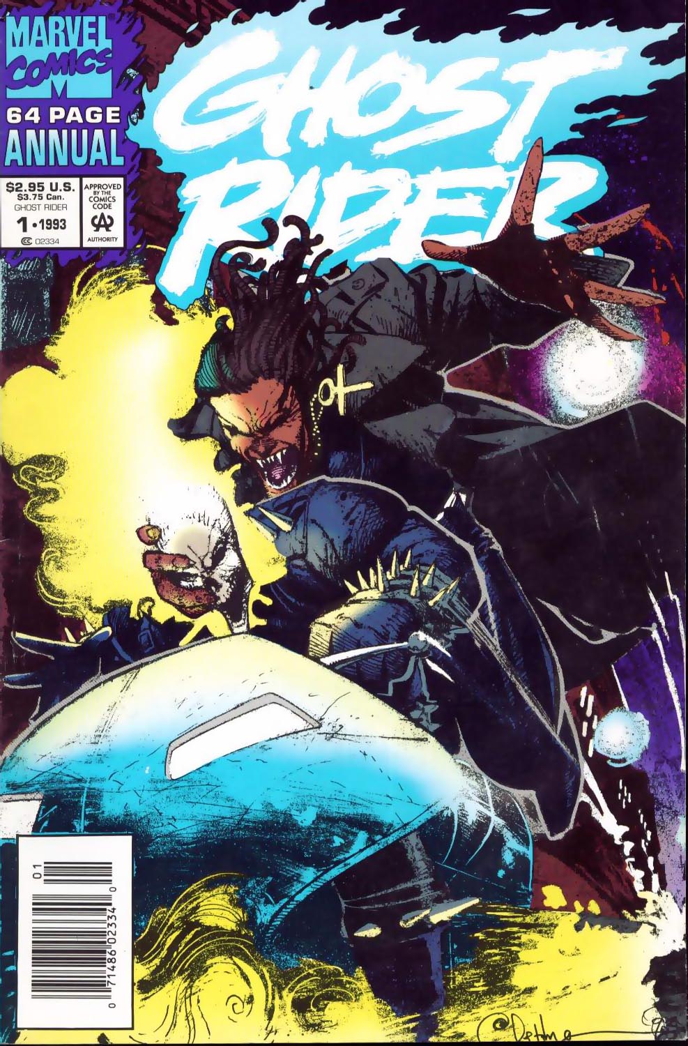 Read online Ghost Rider (1990) comic -  Issue # _Annual 1 - 1