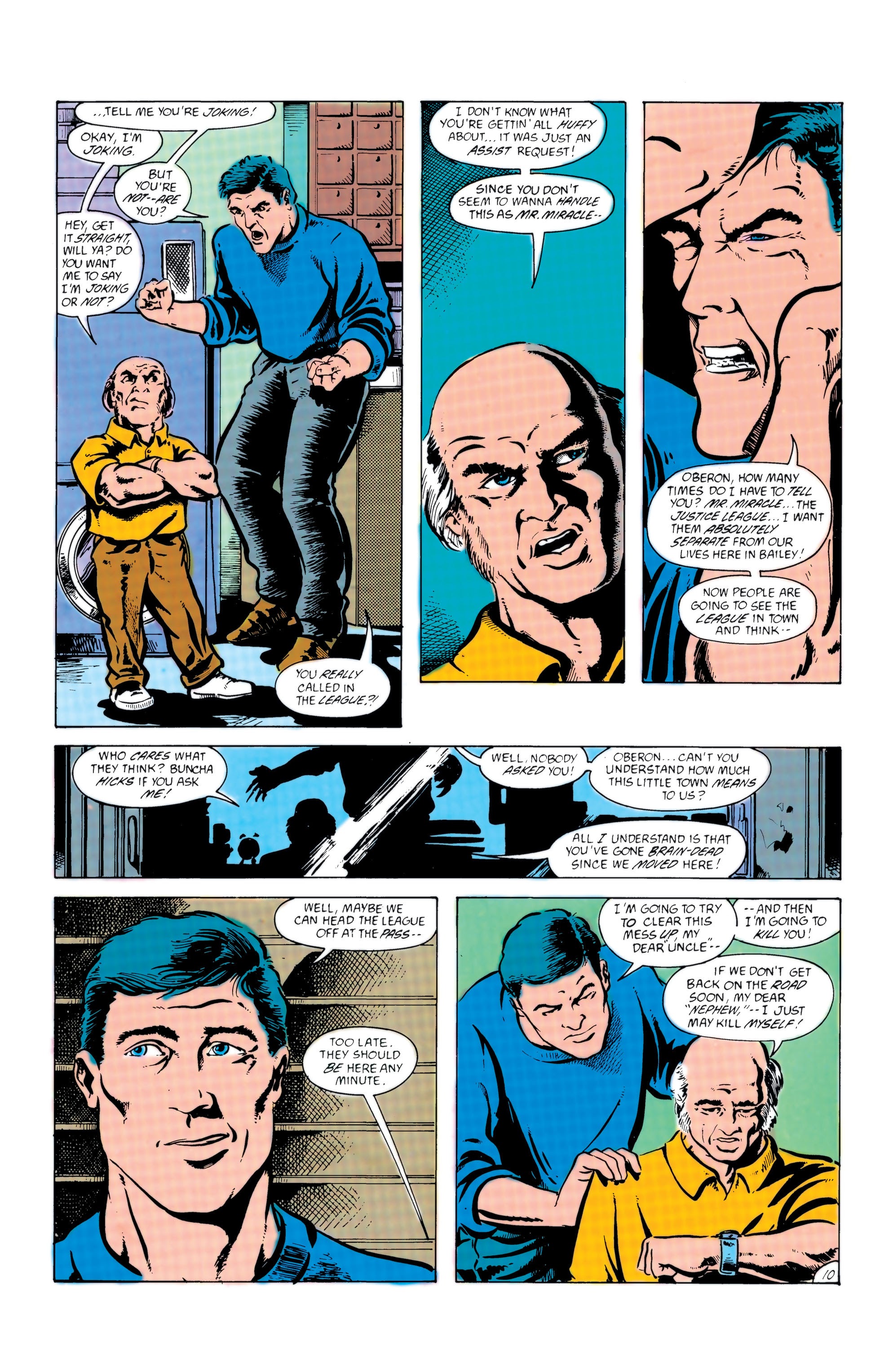 Read online Mister Miracle (1989) comic -  Issue #6 - 11