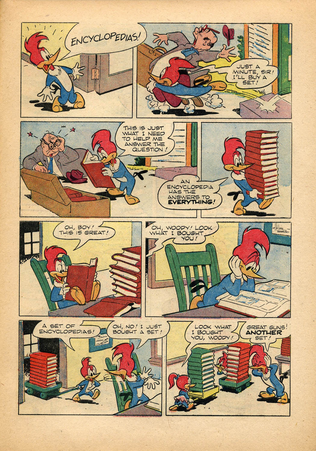 Read online Walter Lantz Woody Woodpecker (1952) comic -  Issue #27 - 27