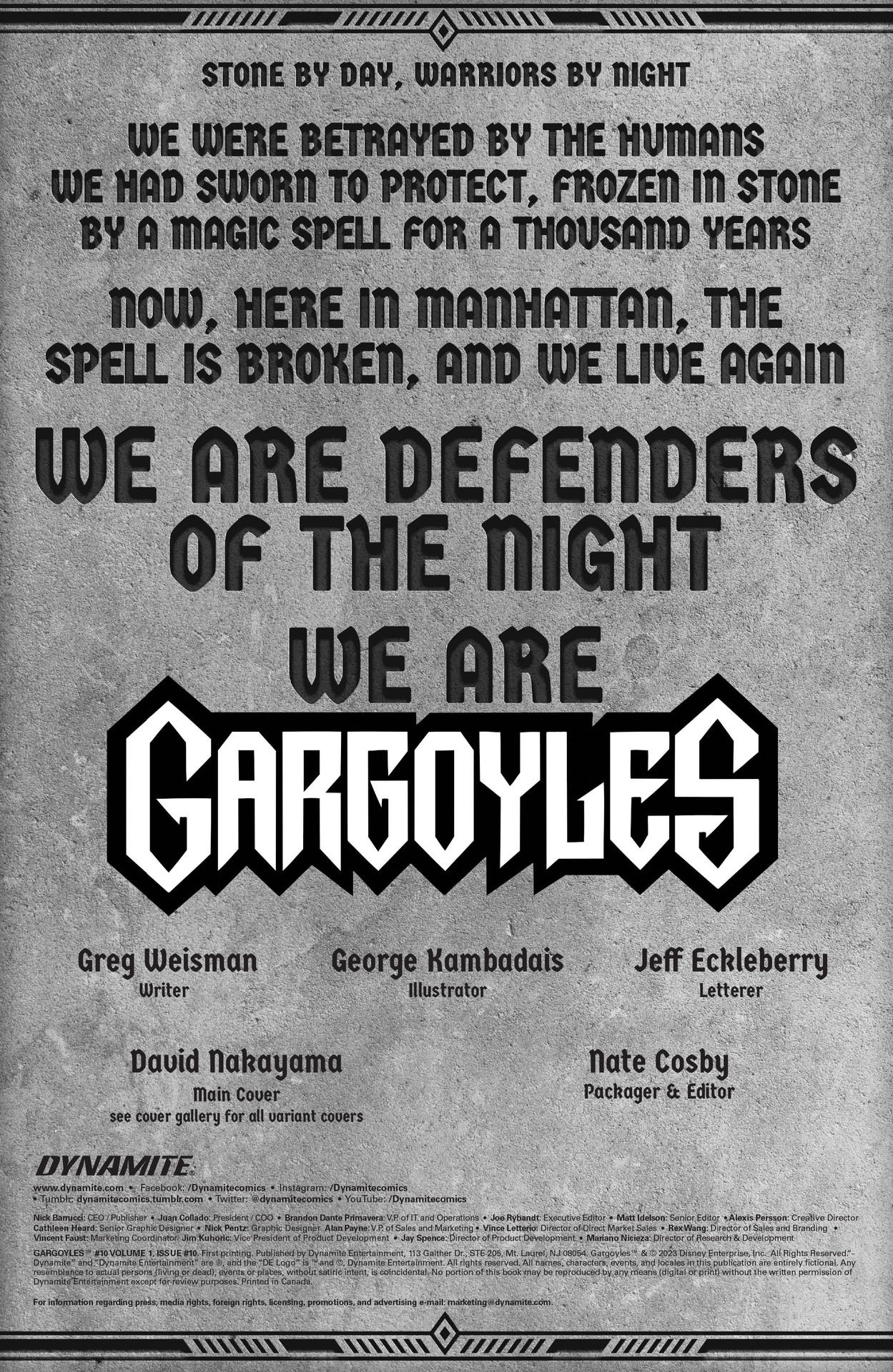 Read online Gargoyles (2022) comic -  Issue #10 - 7