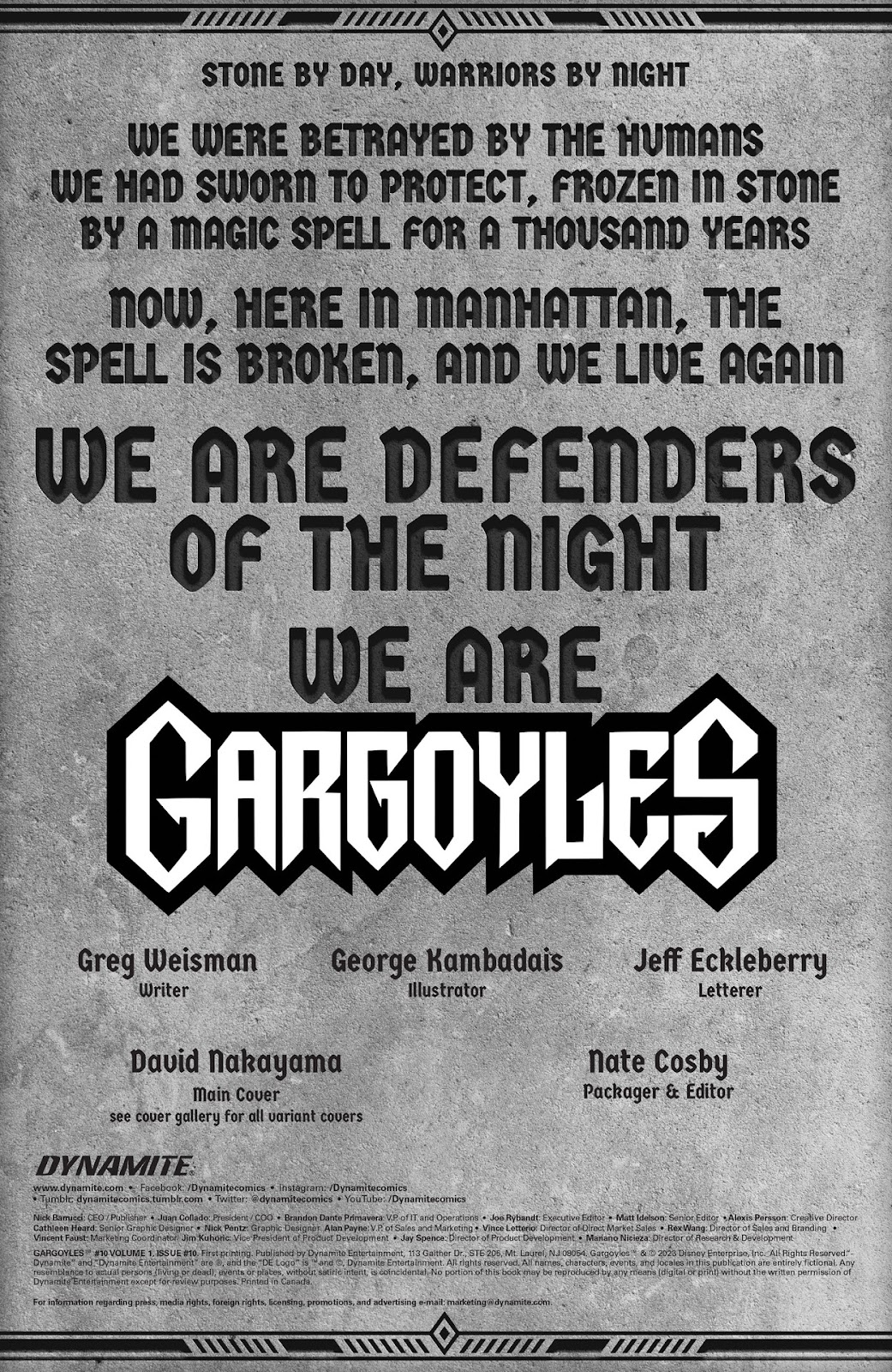 Gargoyles (2022) issue 10 - Page 7
