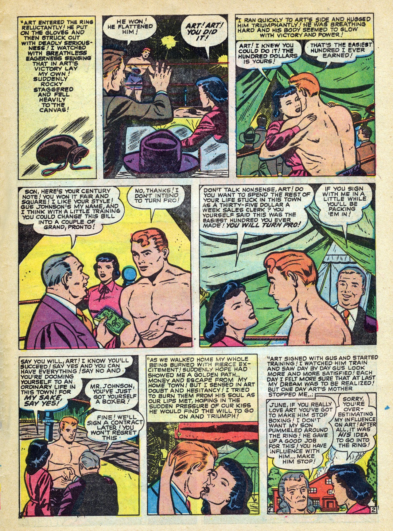 Read online Girl Comics (1949) comic -  Issue #9 - 27