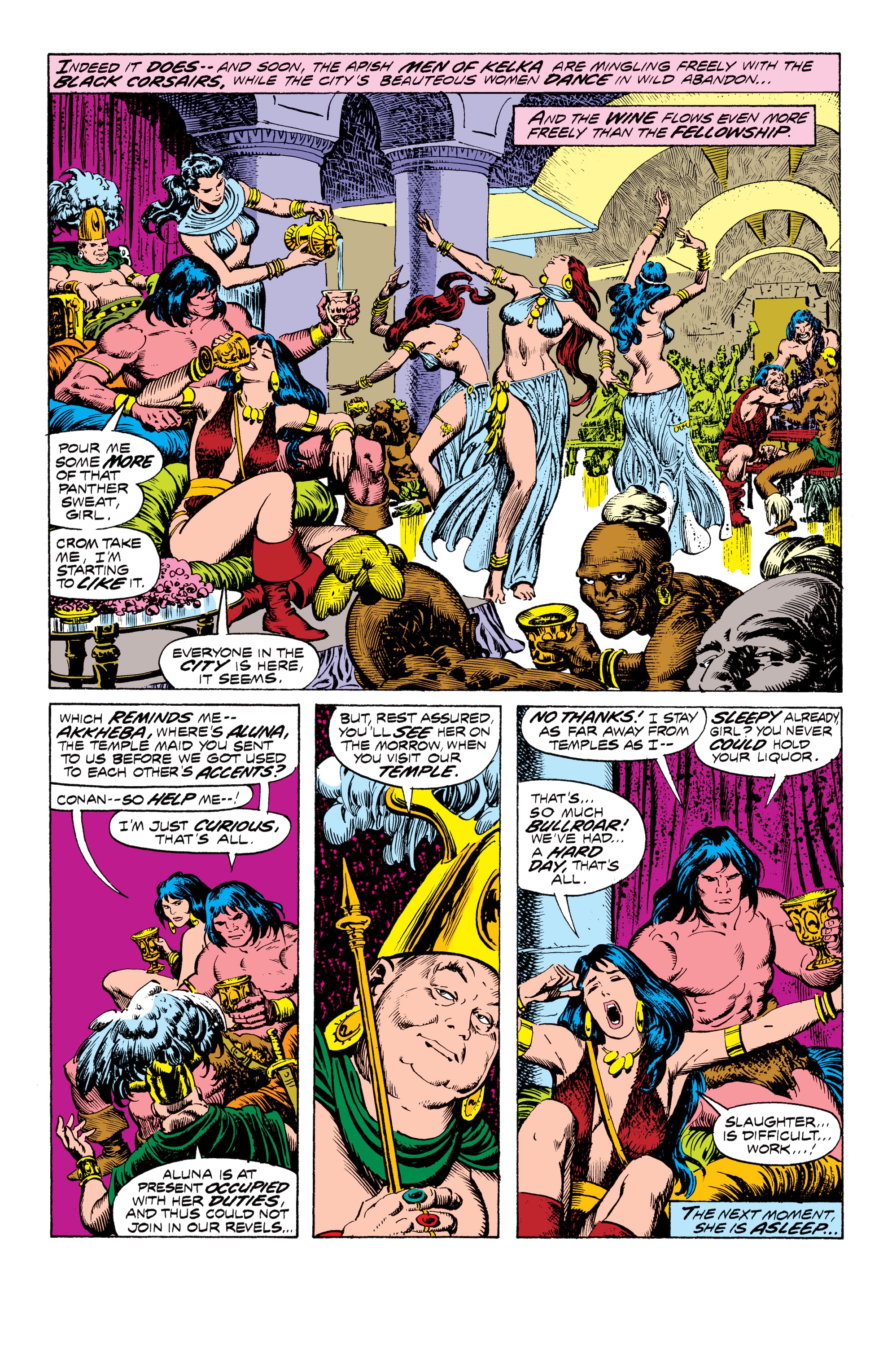 Read online Conan the Barbarian Epic Collection: The Original Marvel Years - Of Once and Future Kings comic -  Issue # TPB (Part 3) - 7