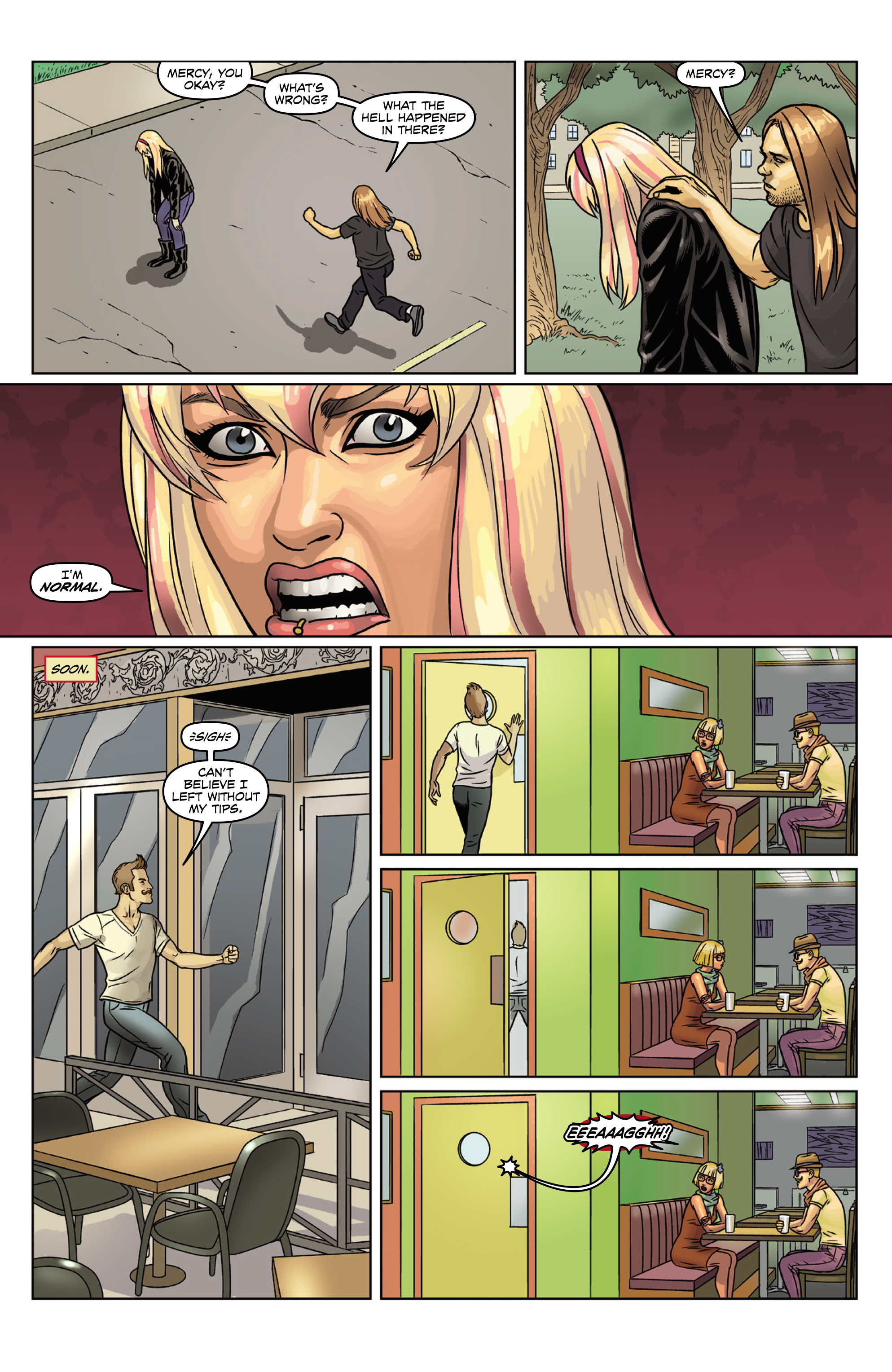 Read online Mercy Sparx Omnibus comic -  Issue # Full (Part 1) - 210