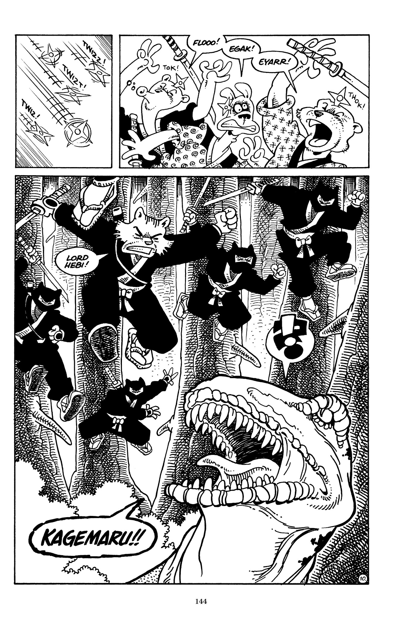 Read online The Usagi Yojimbo Saga comic -  Issue # TPB 2 - 144