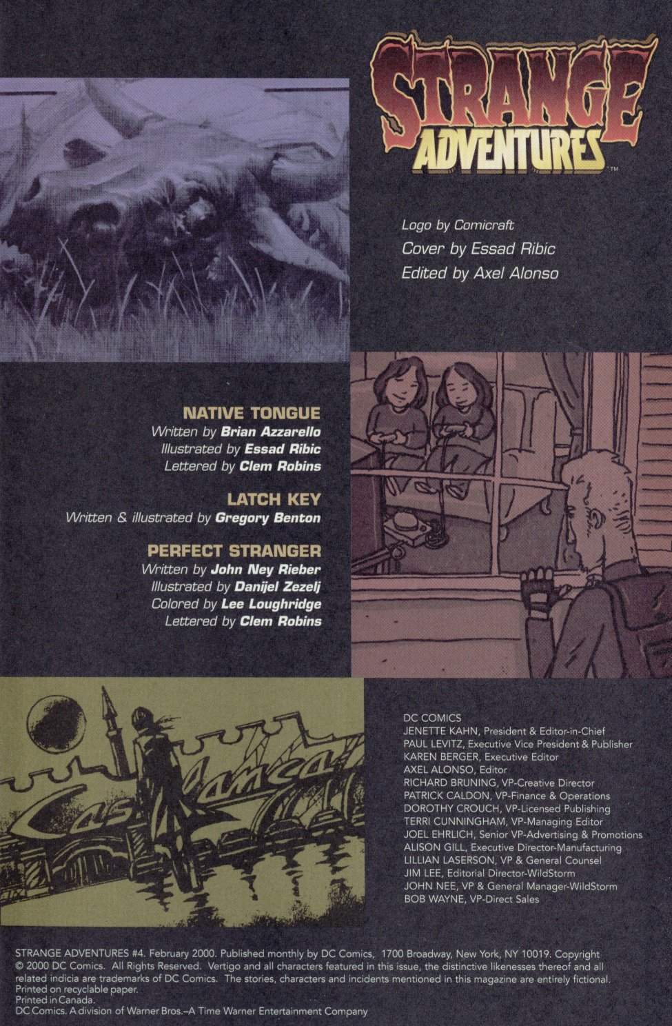 Read online Strange Adventures (1999) comic -  Issue #4 - 2