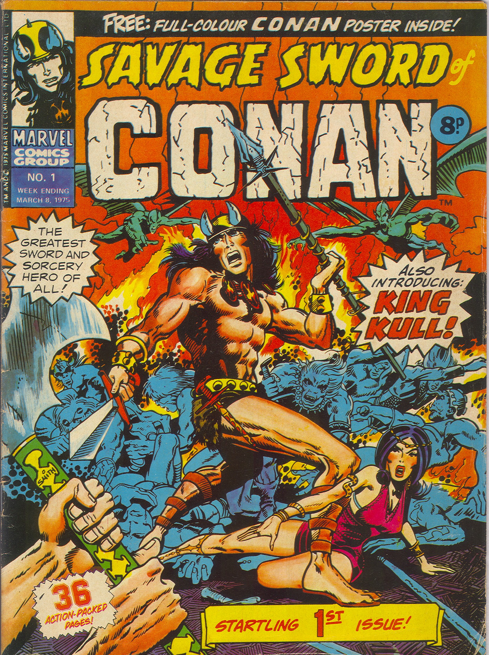 Read online The Savage Sword of Conan (1975) comic -  Issue #1 - 1