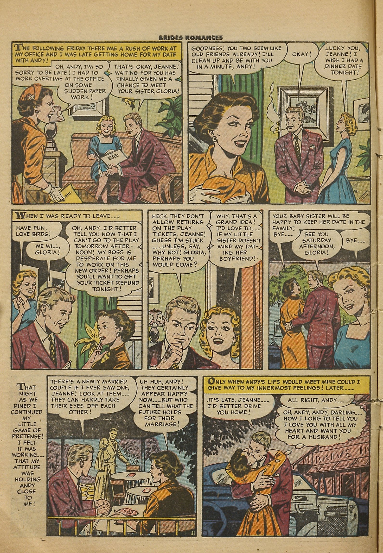 Read online Brides Romances comic -  Issue #11 - 9