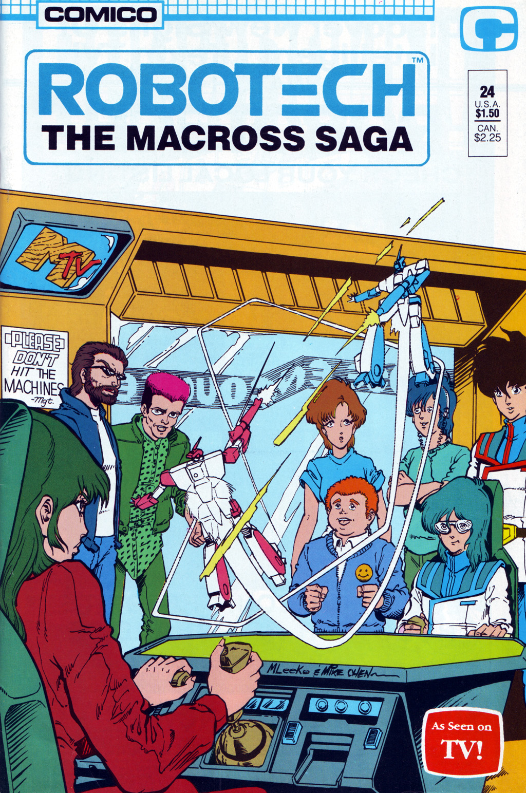 Read online Robotech The Macross Saga comic -  Issue #24 - 1