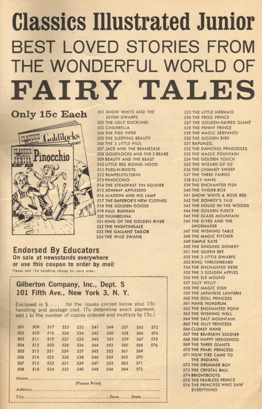 Read online Classics Illustrated comic -  Issue #141 - 51