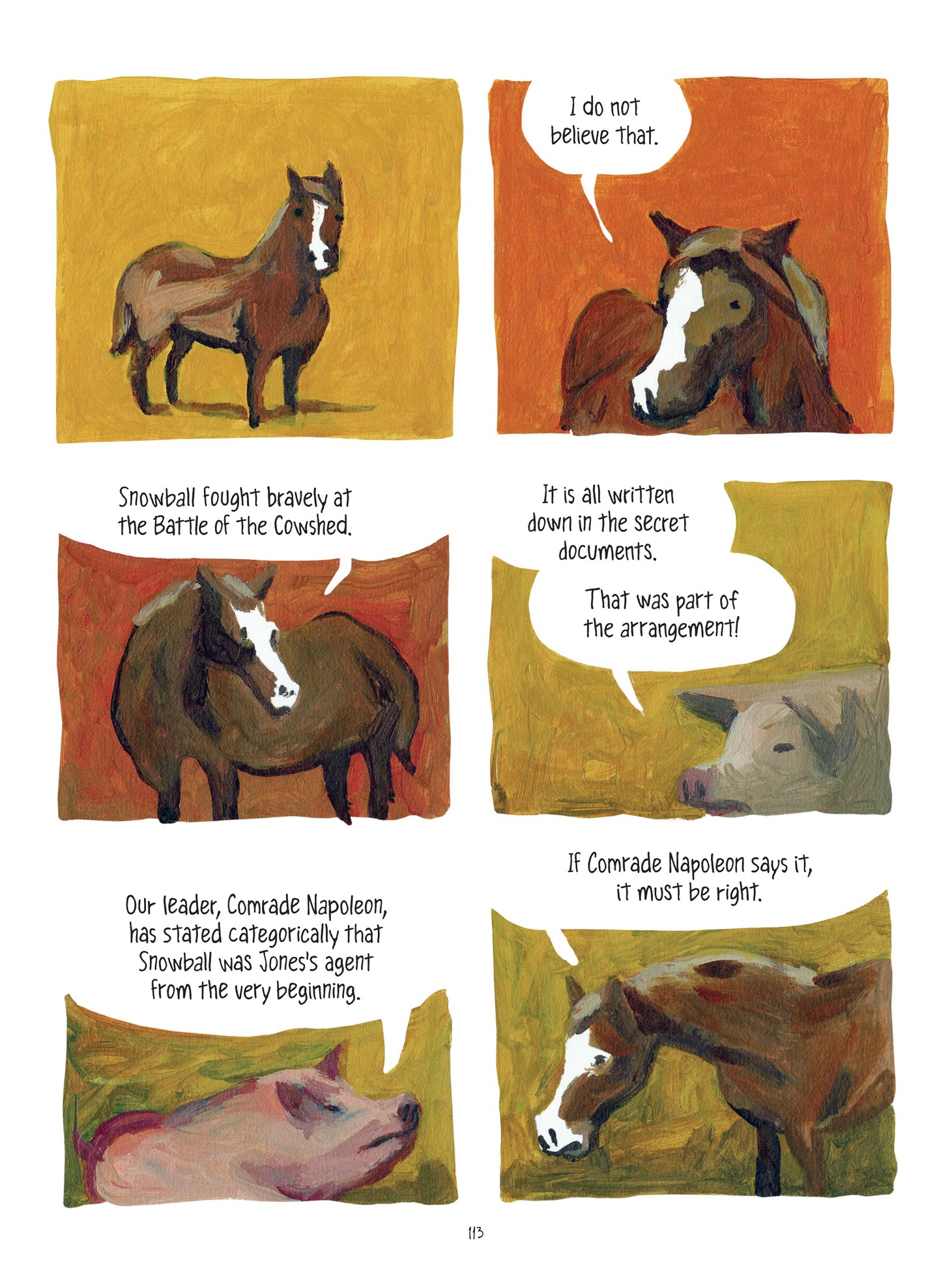 Read online Animal Farm: The Graphic Novel comic -  Issue # TPB (Part 2) - 13