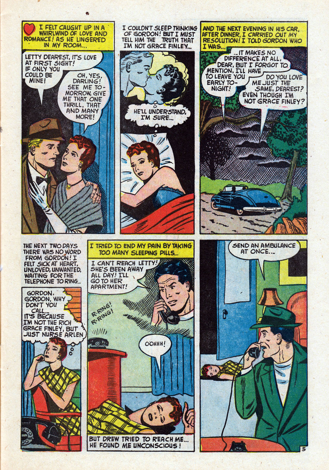 Read online Romantic Hearts comic -  Issue #9 - 7