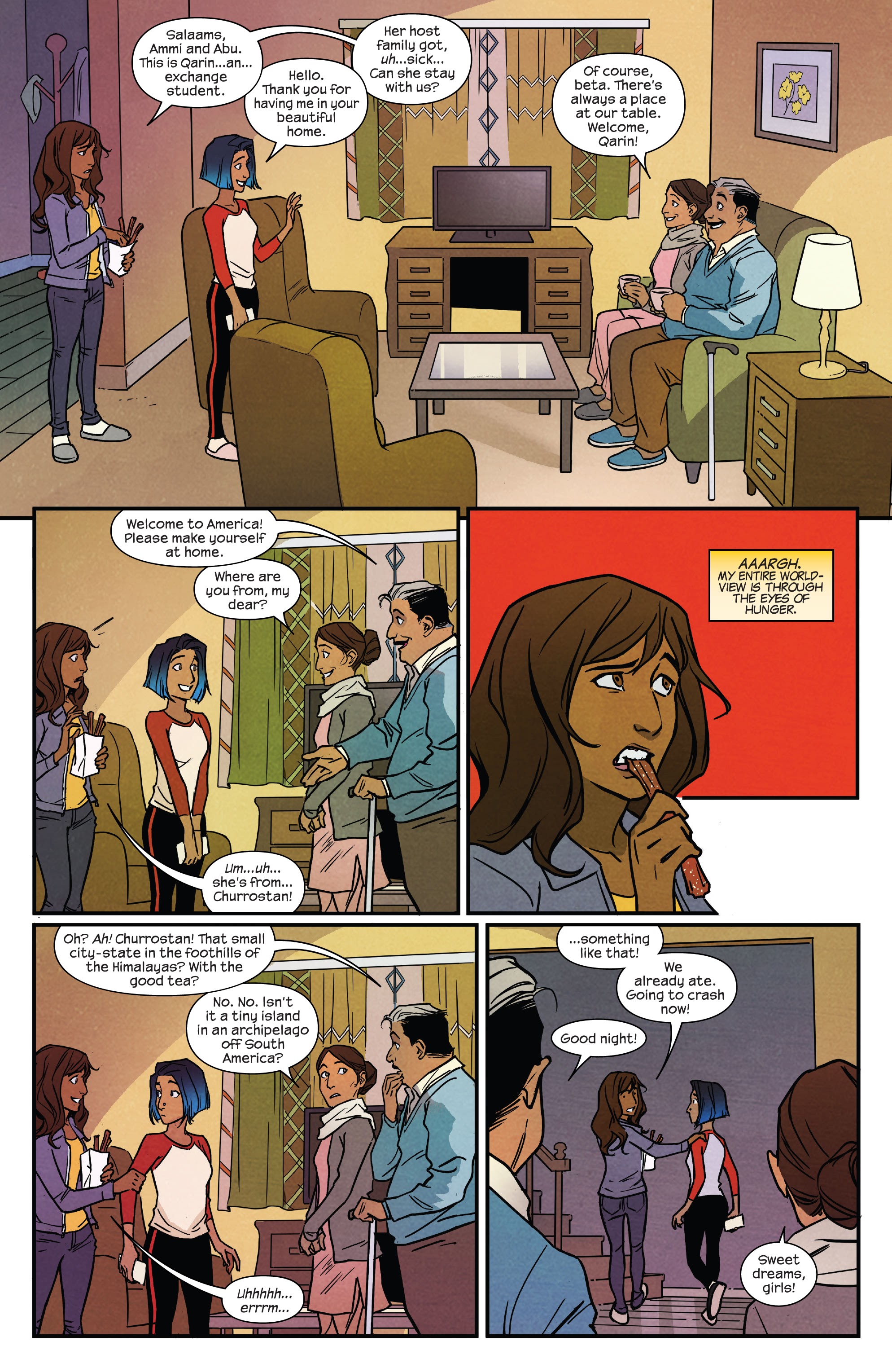 Read online Ms. Marvel: Beyond the Limit comic -  Issue #3 - 7