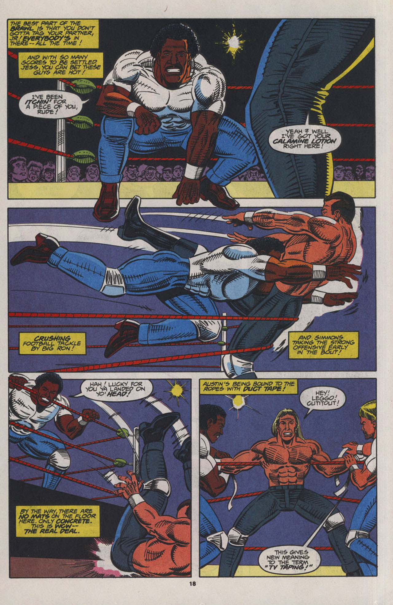 Read online WCW World Championship Wrestling comic -  Issue #12 - 20