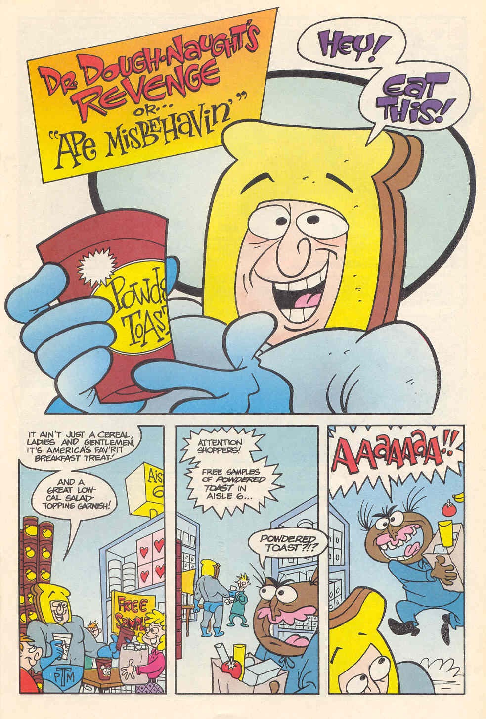 Read online Ren & Stimpy Show Special Powdered Toastman comic -  Issue # Full - 31