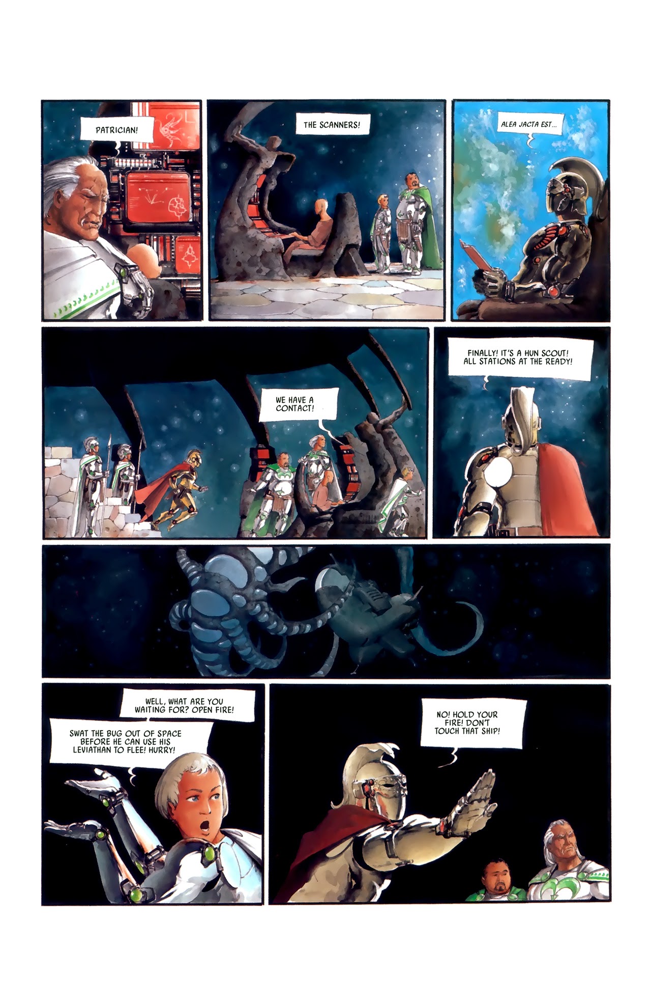 Read online Scourge Of The Gods: The Fall comic -  Issue #1 - 11