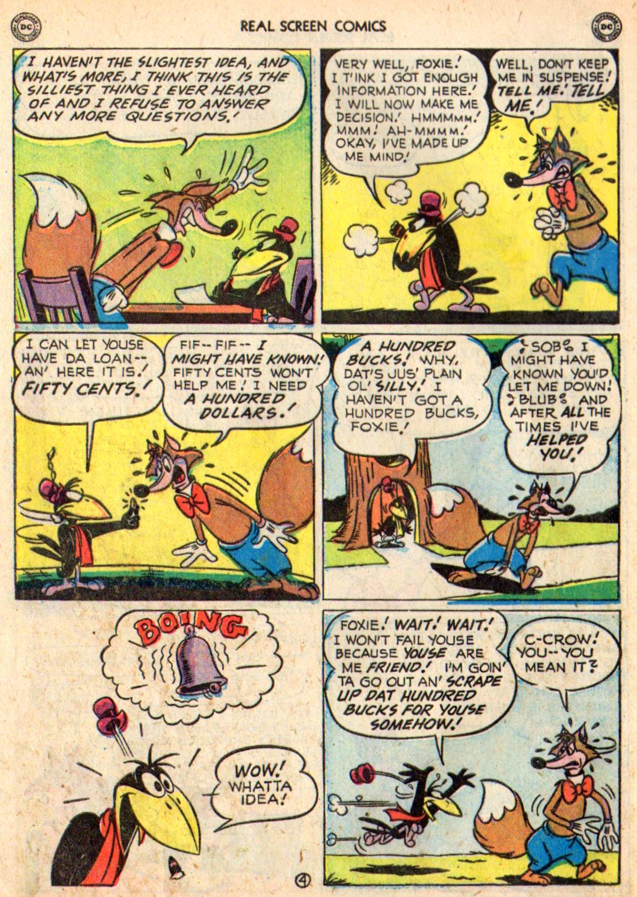 Read online Real Screen Comics comic -  Issue #38 - 6