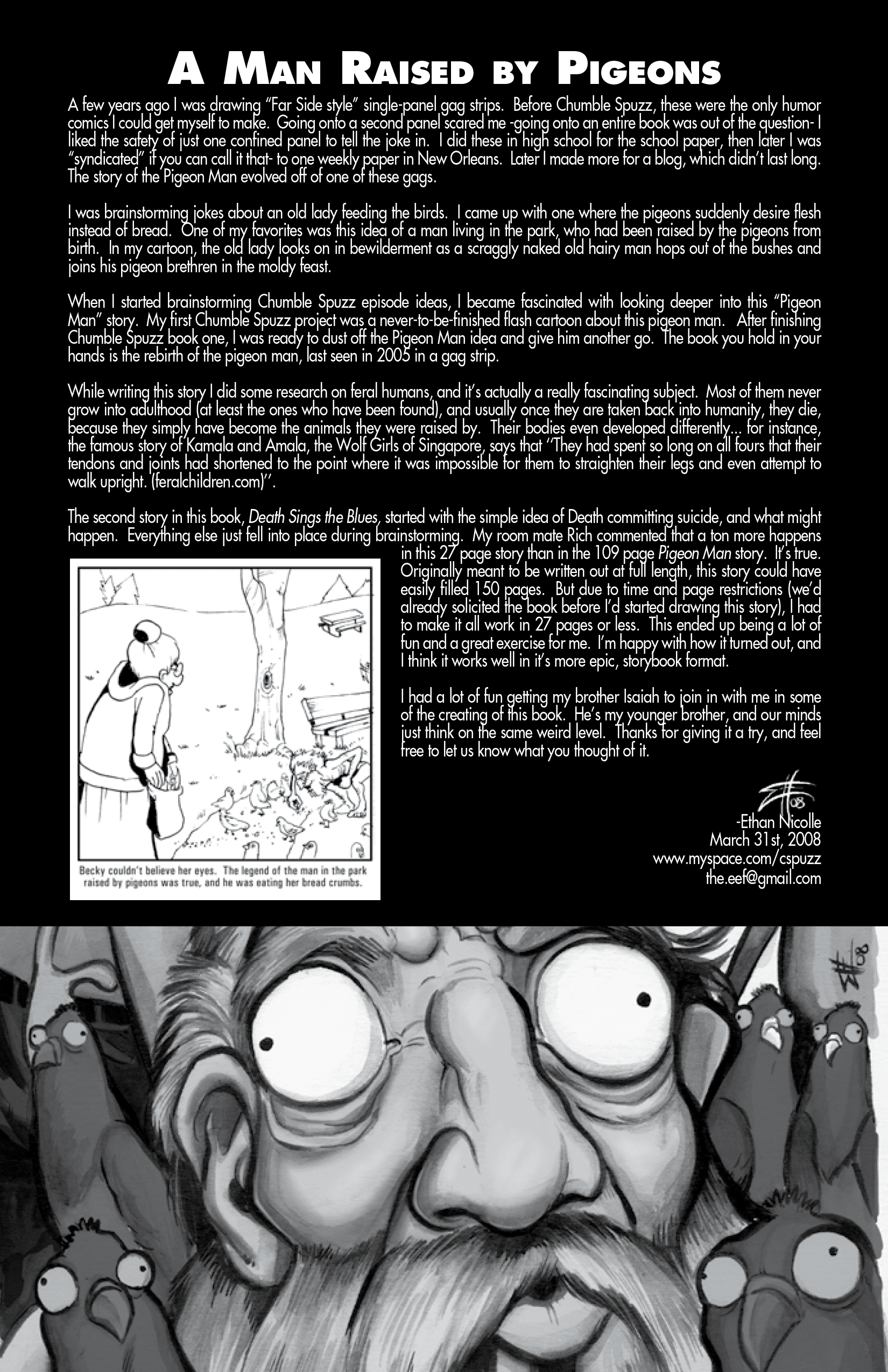 Read online Chumble Spuzz comic -  Issue # v2 (2008) (PDF Rip) (Helga Phugly) - 5