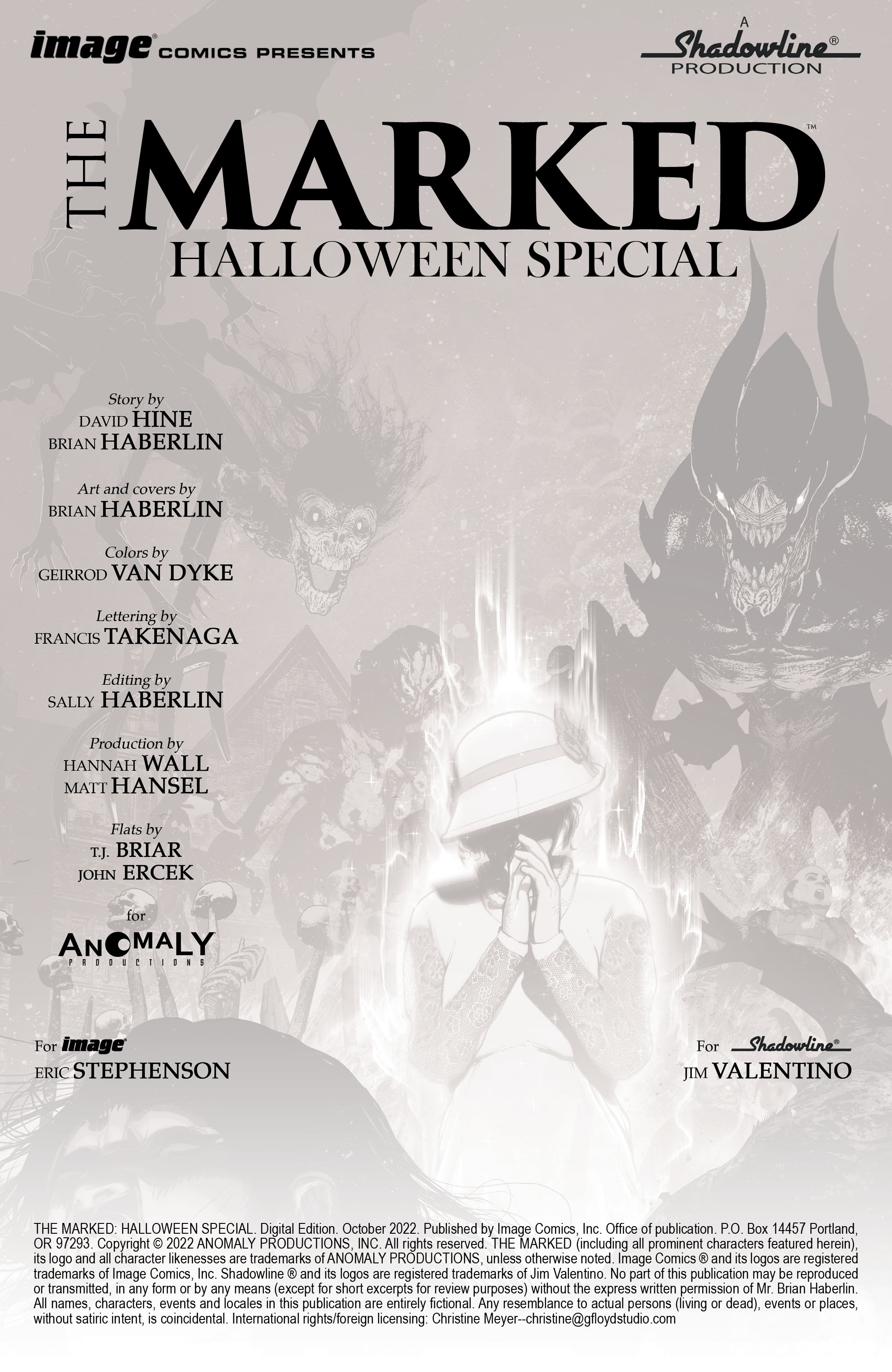 Read online The Marked comic -  Issue # _Halloween Special - 2