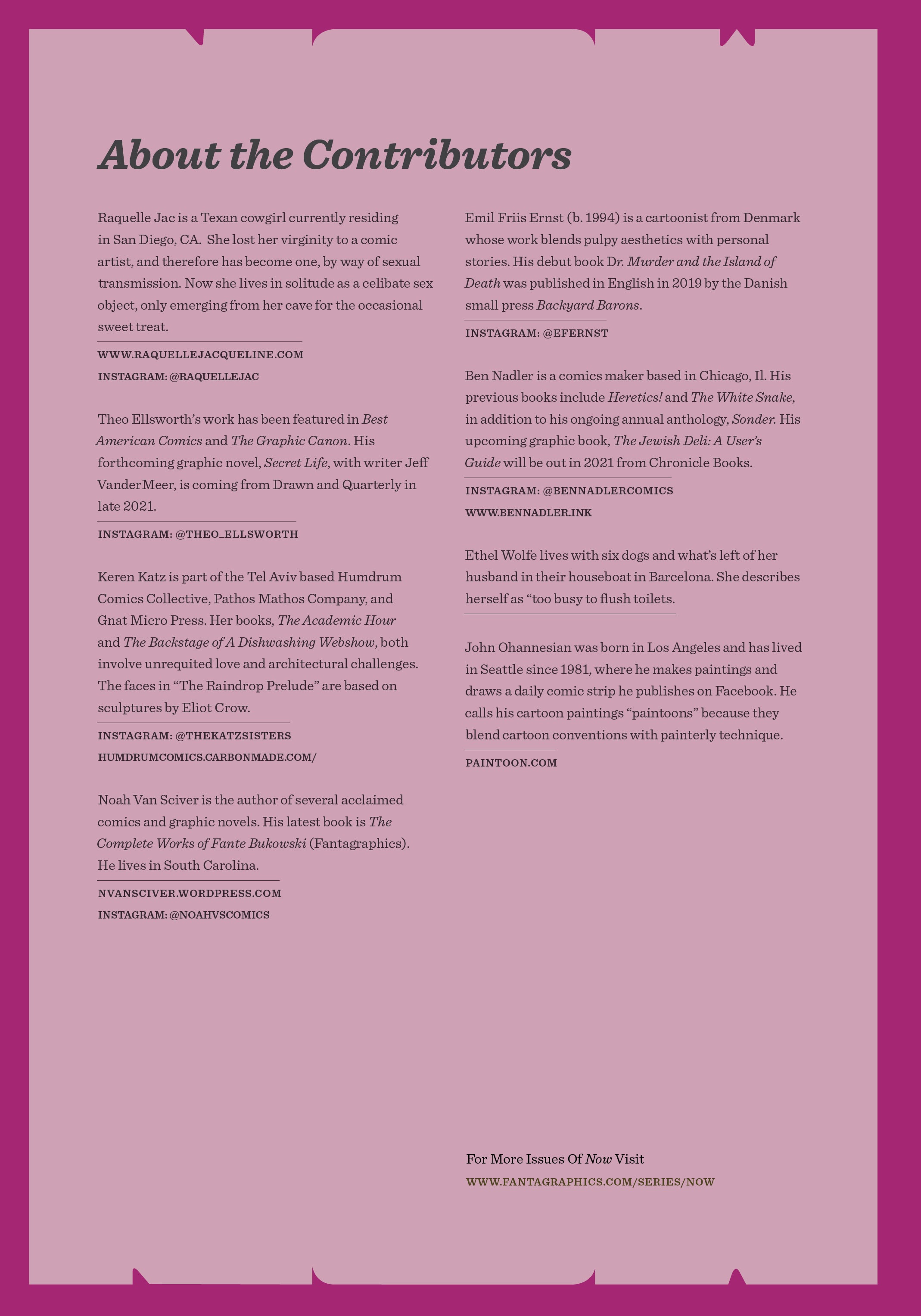 Read online Now: The New Comics Anthology comic -  Issue #9 - 5