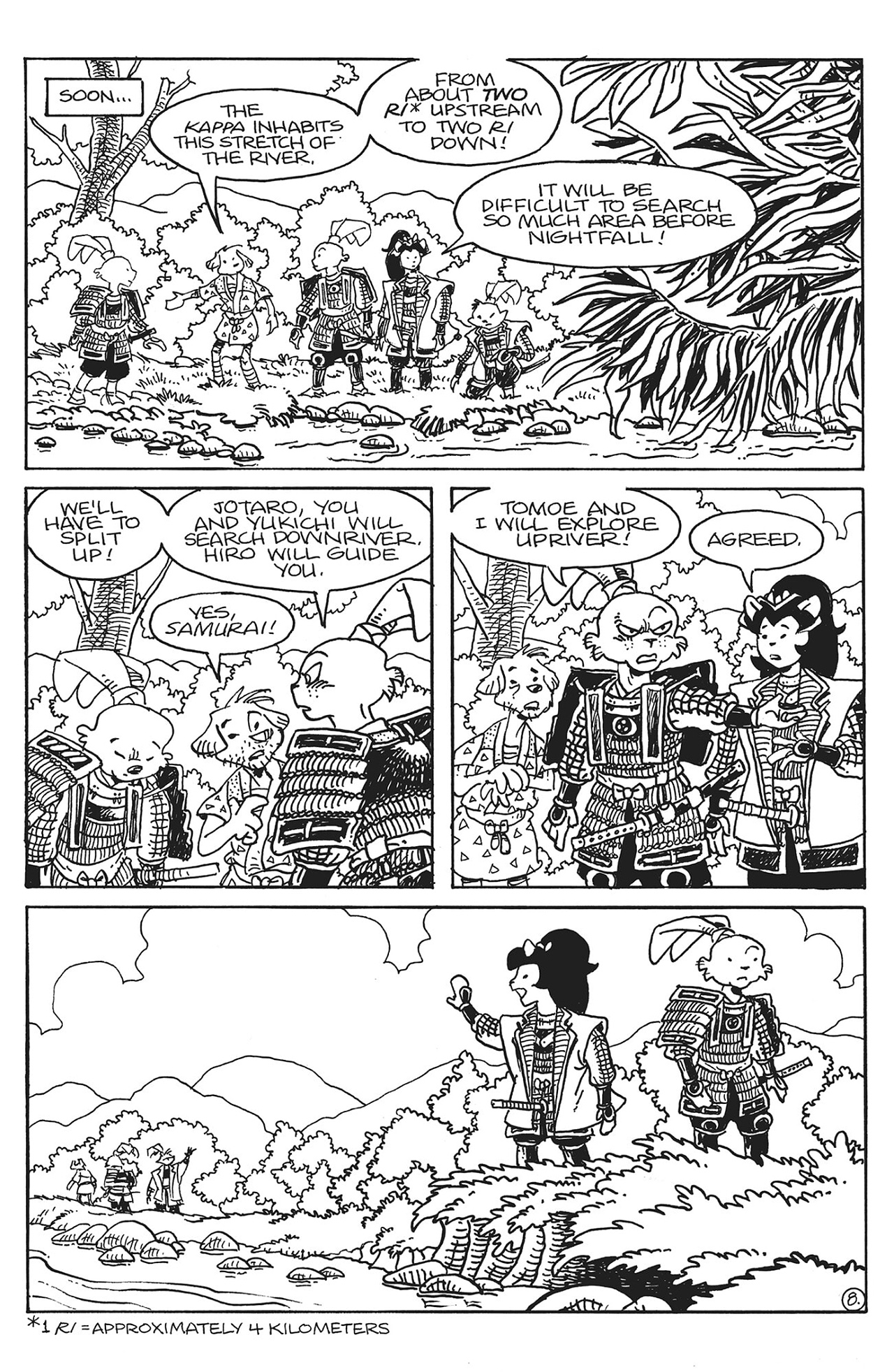 Read online Teenage Mutant Ninja Turtles/Usagi Yojimbo: WhereWhen #1: Director’s Cut comic -  Issue #1: Director’s Cut Full - 9
