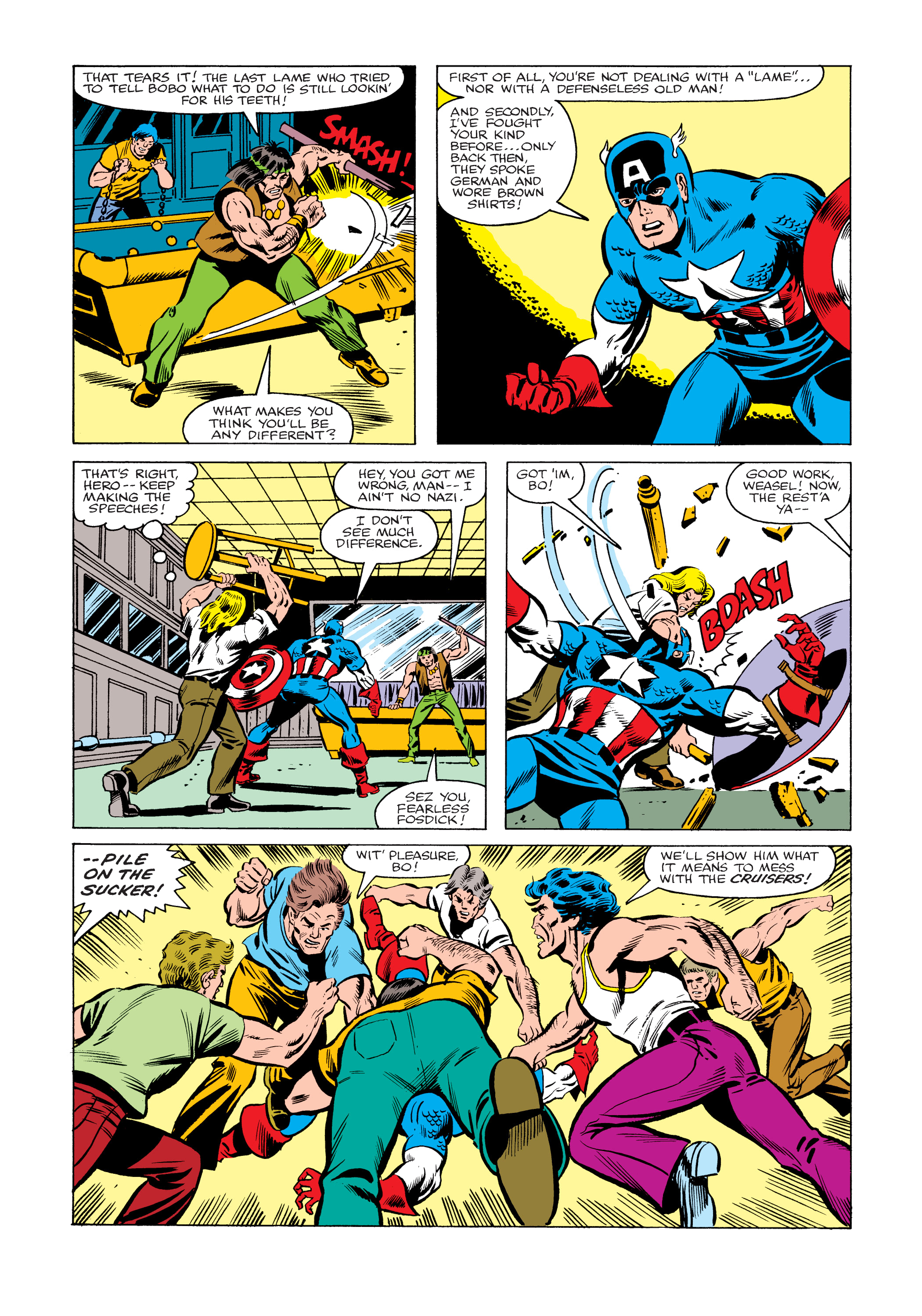 Read online Marvel Masterworks: Captain America comic -  Issue # TPB 13 (Part 2) - 94