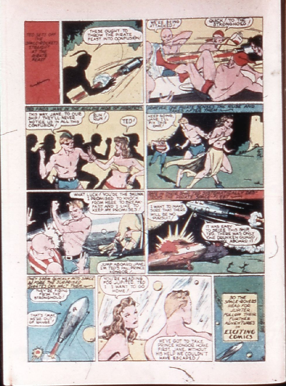 Read online Exciting Comics comic -  Issue #6 - 20