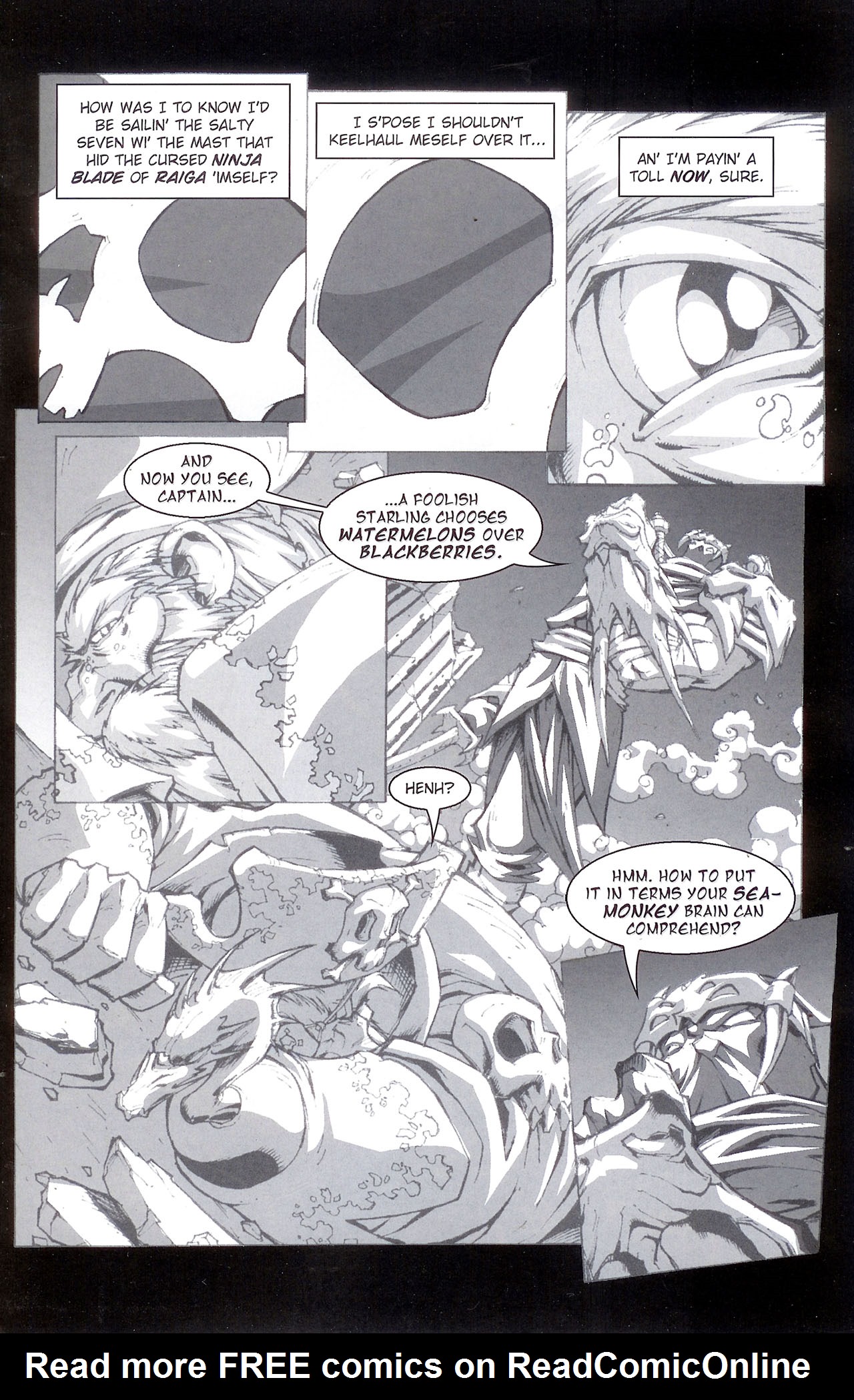 Read online Pirates vs. Ninjas comic -  Issue #4 - 5