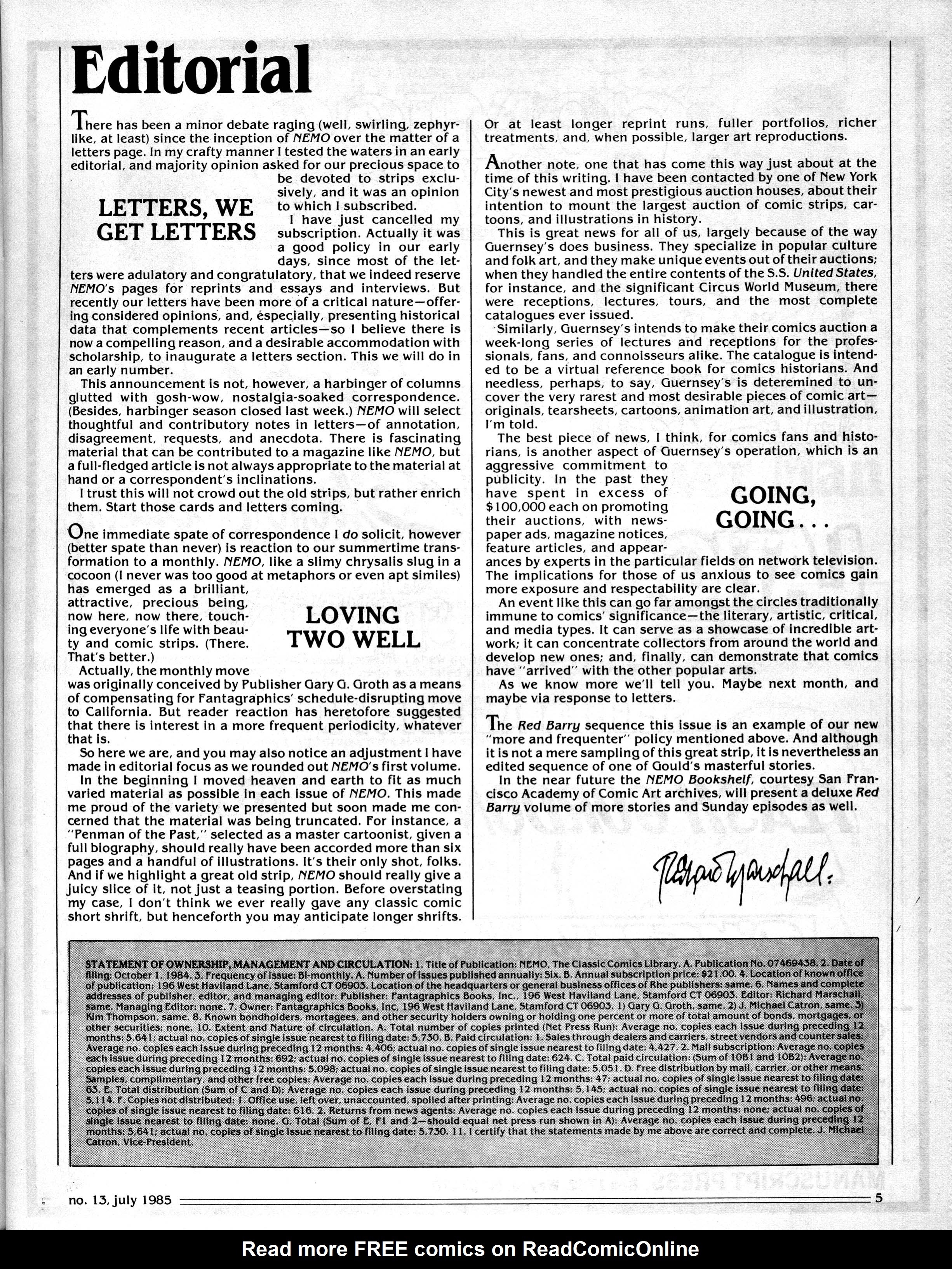 Read online Nemo: The Classic Comics Library comic -  Issue #13 - 4