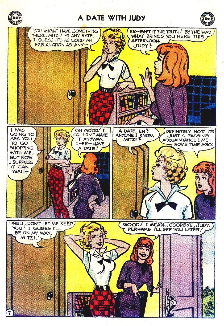 Read online A Date with Judy comic -  Issue #78 - 9