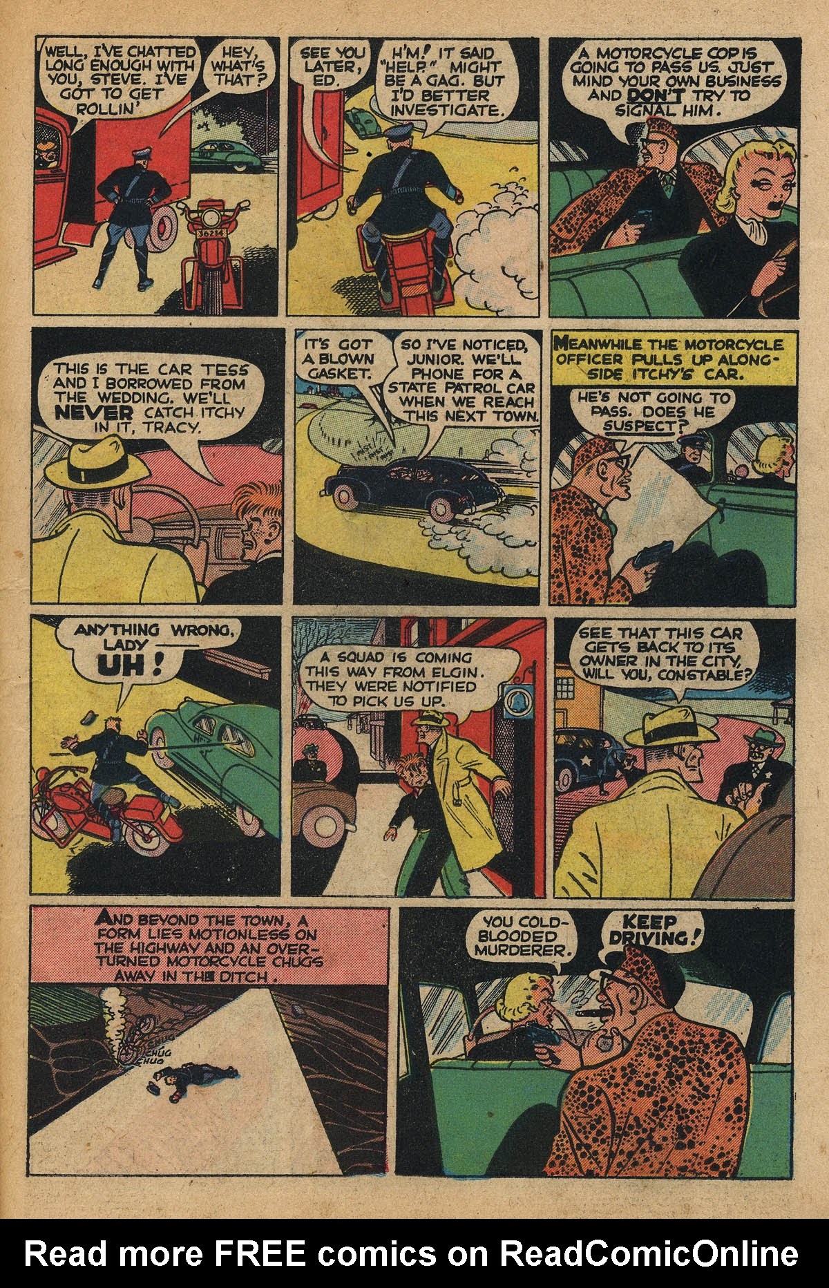 Read online Dick Tracy comic -  Issue #38 - 25
