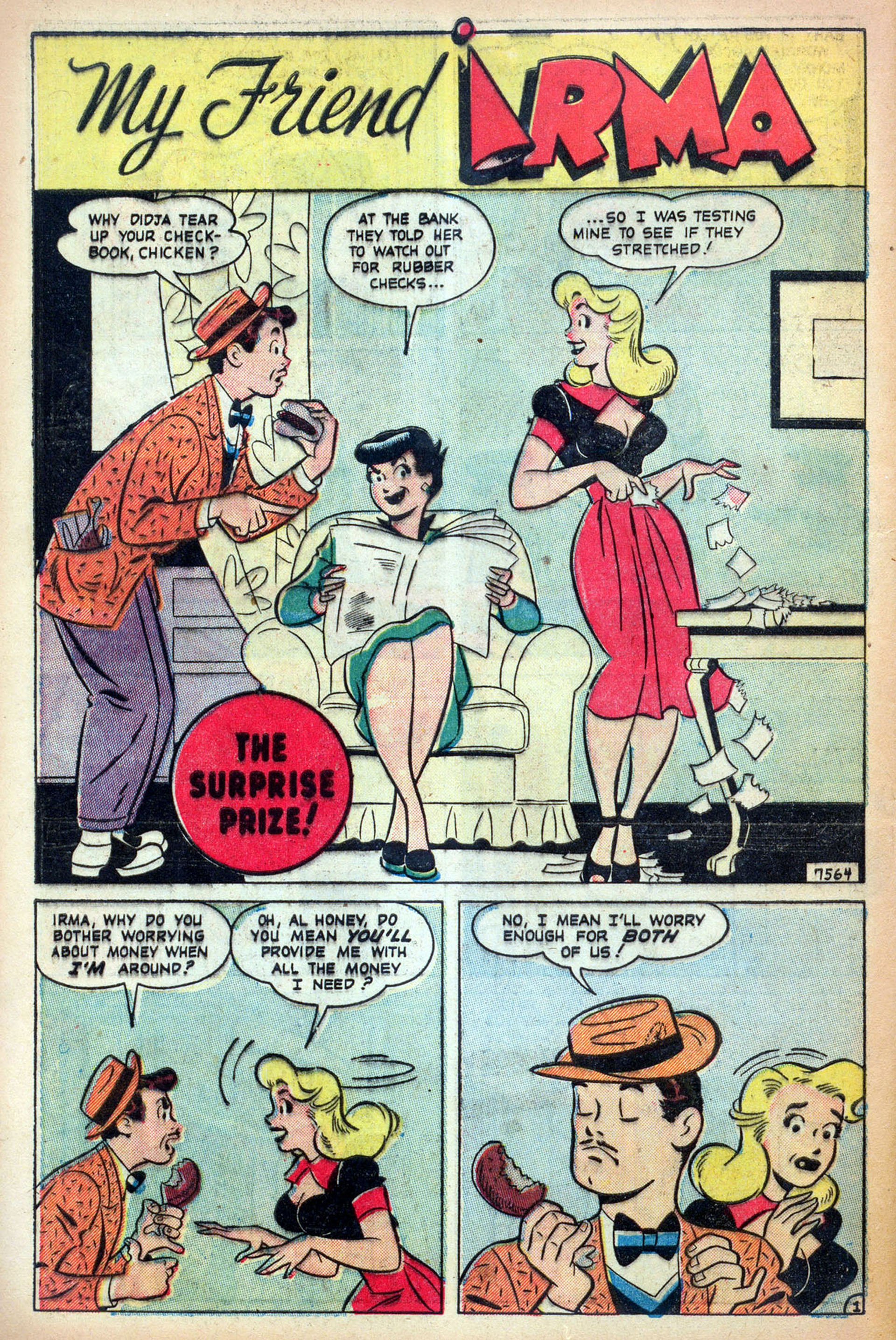 Read online My Friend Irma comic -  Issue #4 - 42