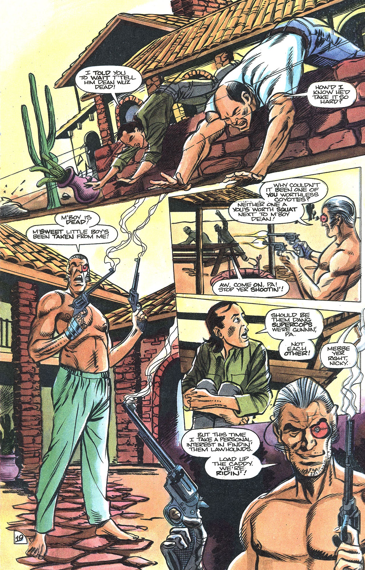 Read online Supercops comic -  Issue #4 - 23