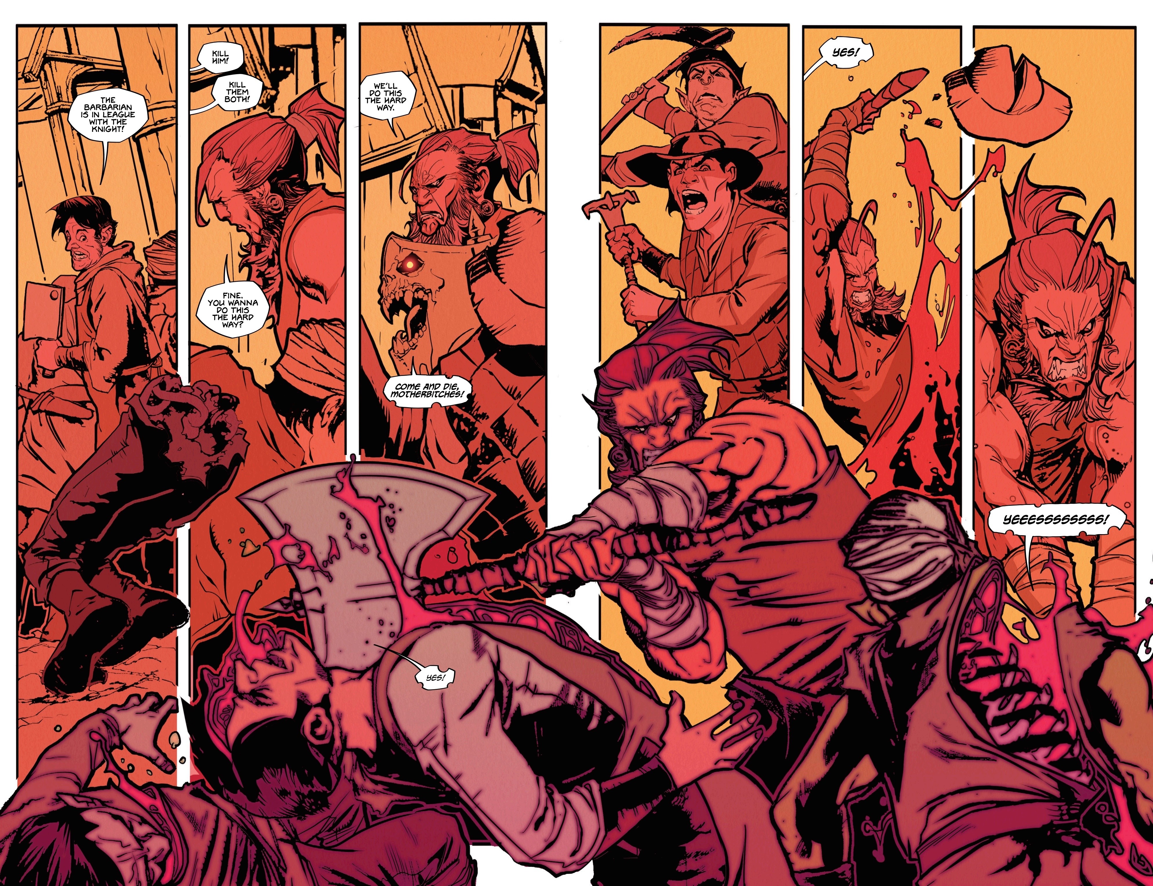 Read online Barbaric: Wrong Kind of Righteous comic -  Issue # Full - 10