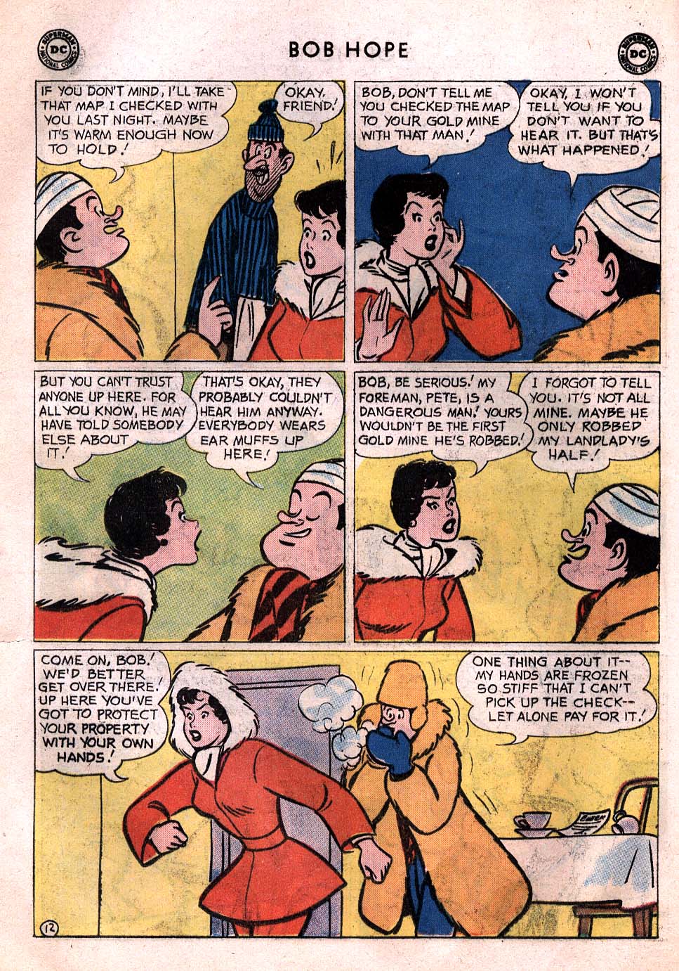 Read online The Adventures of Bob Hope comic -  Issue #63 - 16