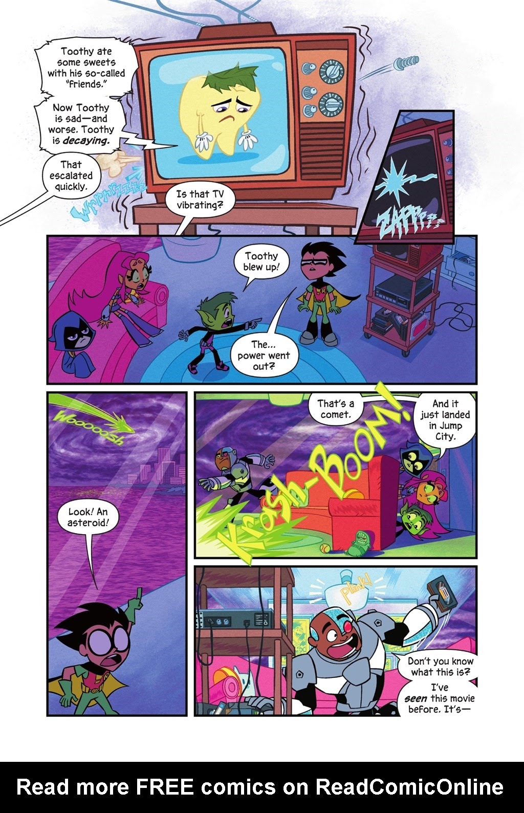 Read online Teen Titans Go! Undead?! comic -  Issue # TPB (Part 1) - 9
