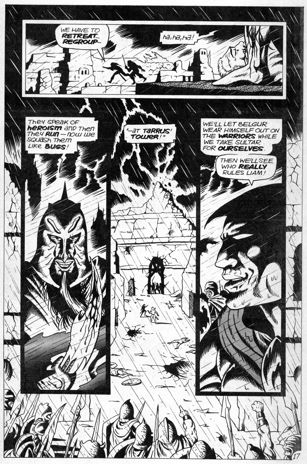 Read online Adventurers (1989) comic -  Issue #6 - 17