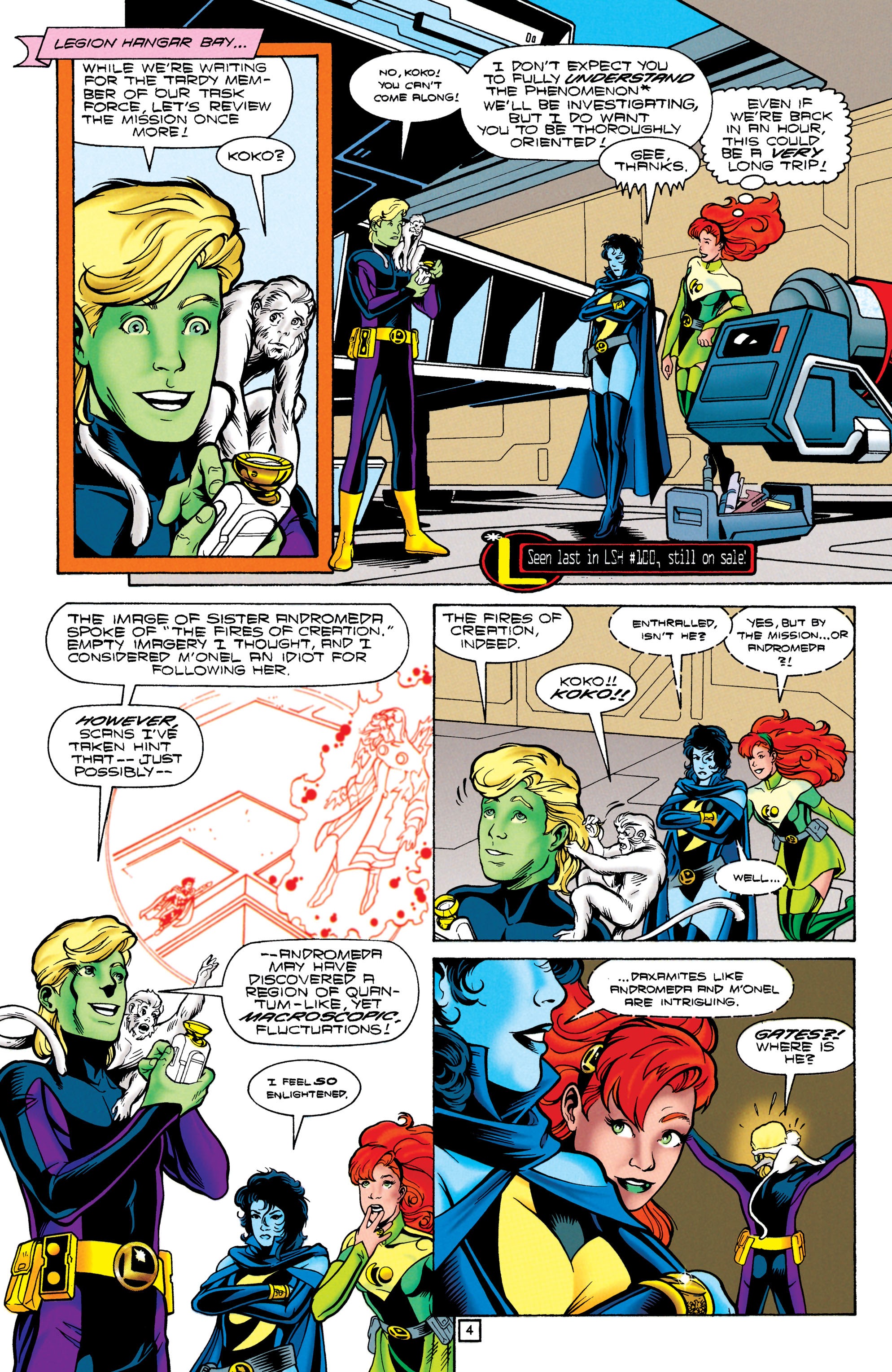 Read online Legionnaires comic -  Issue #57 - 5