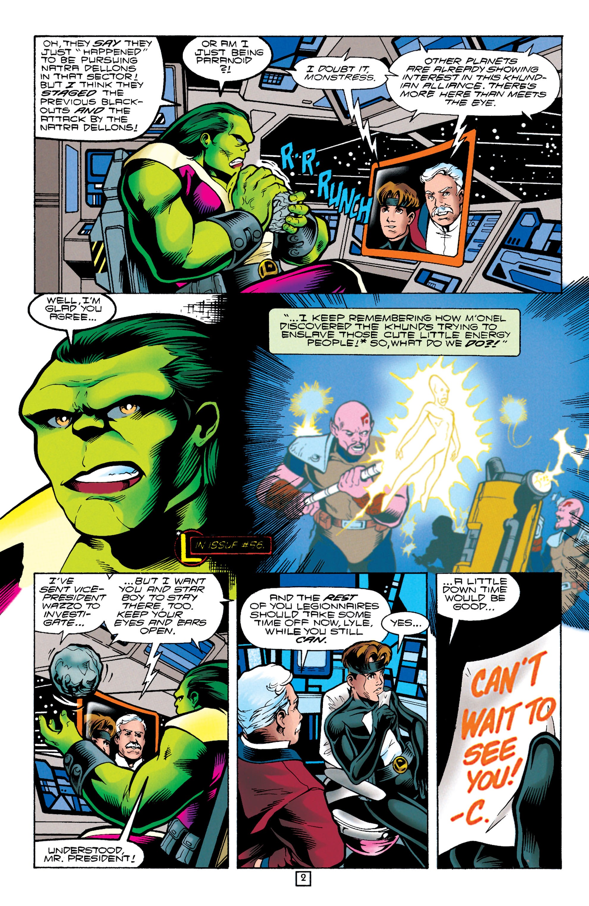 Read online Legionnaires comic -  Issue #59 - 3