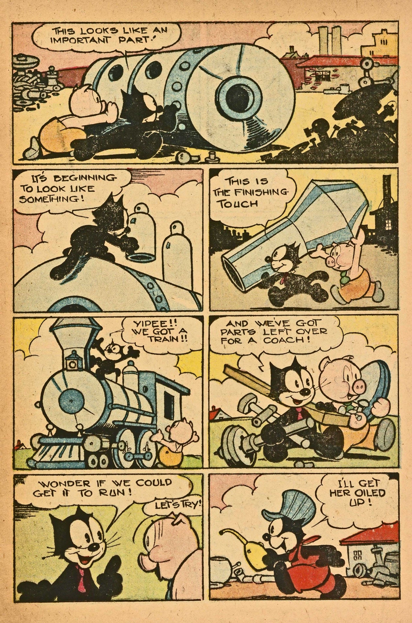 Read online Felix the Cat (1951) comic -  Issue #41 - 15