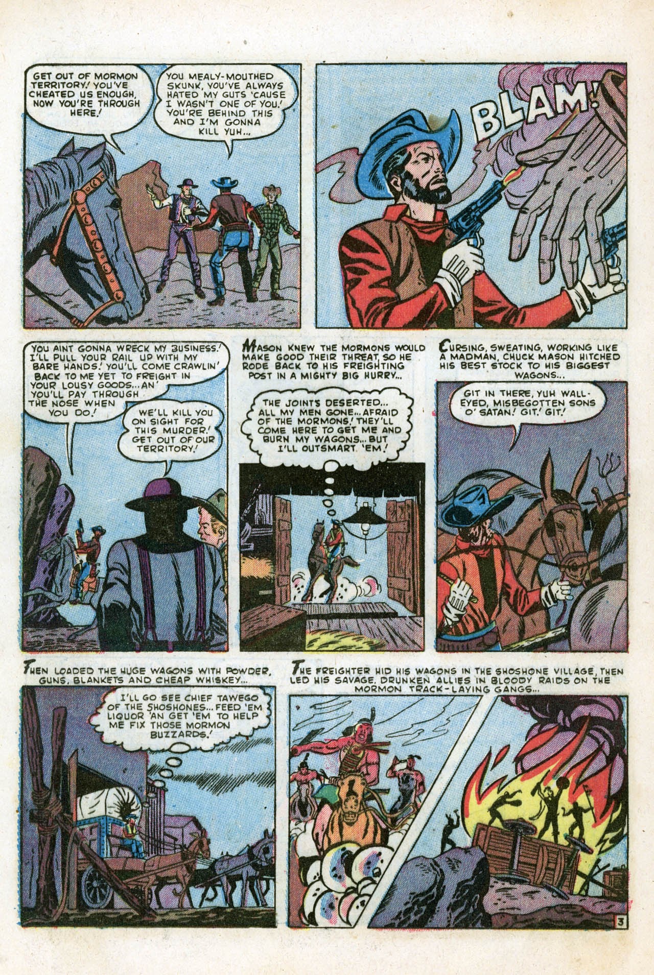 Read online Western Thrillers (1954) comic -  Issue #2 - 24