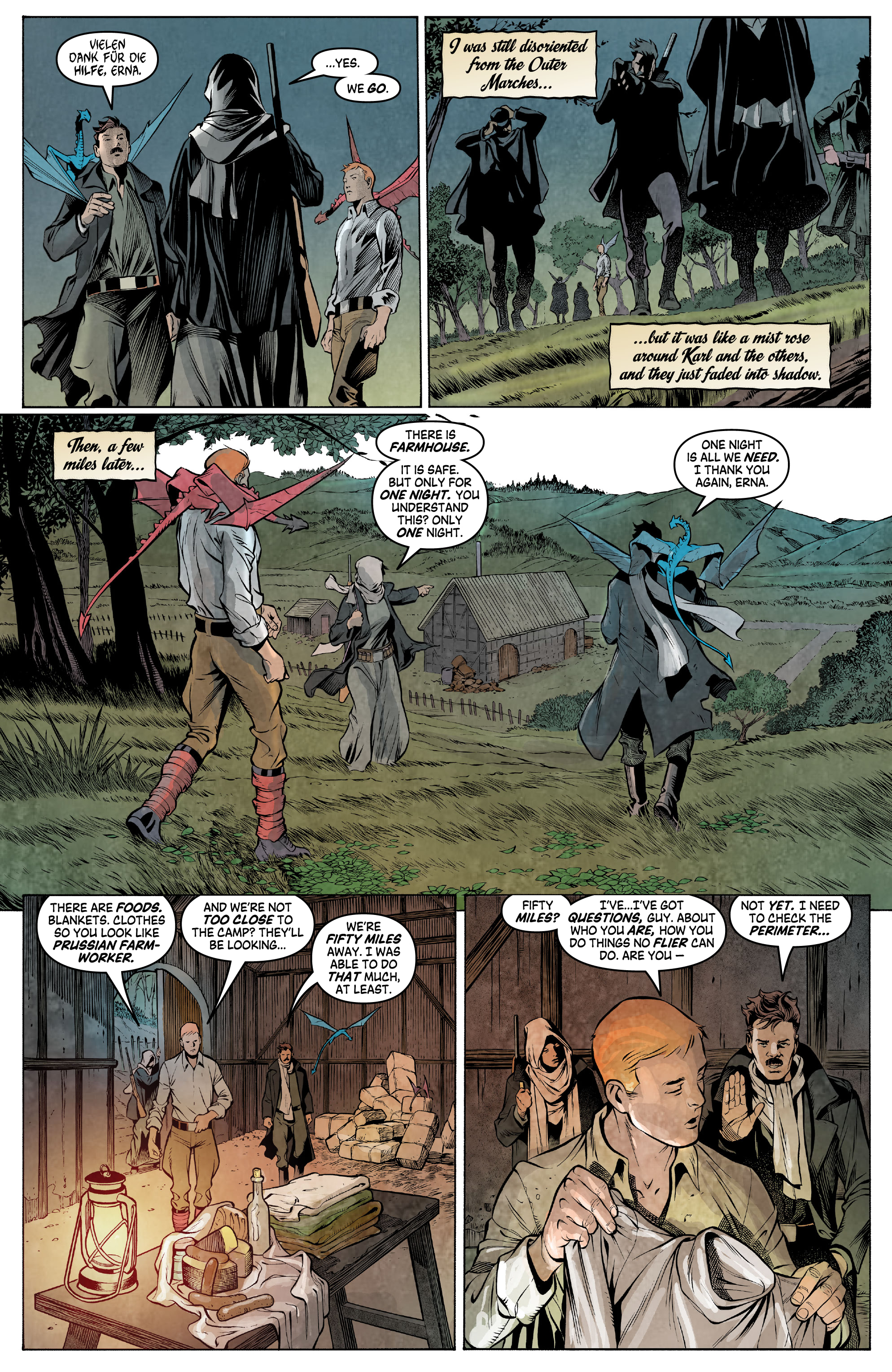 Read online Arrowsmith: Behind Enemy Lines comic -  Issue #3 - 16