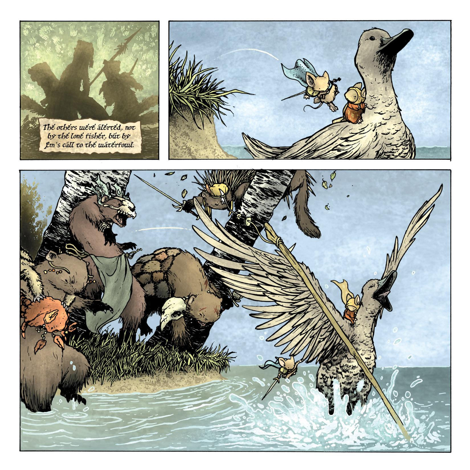 Read online Mouse Guard: The Black Axe comic -  Issue #1 - 21