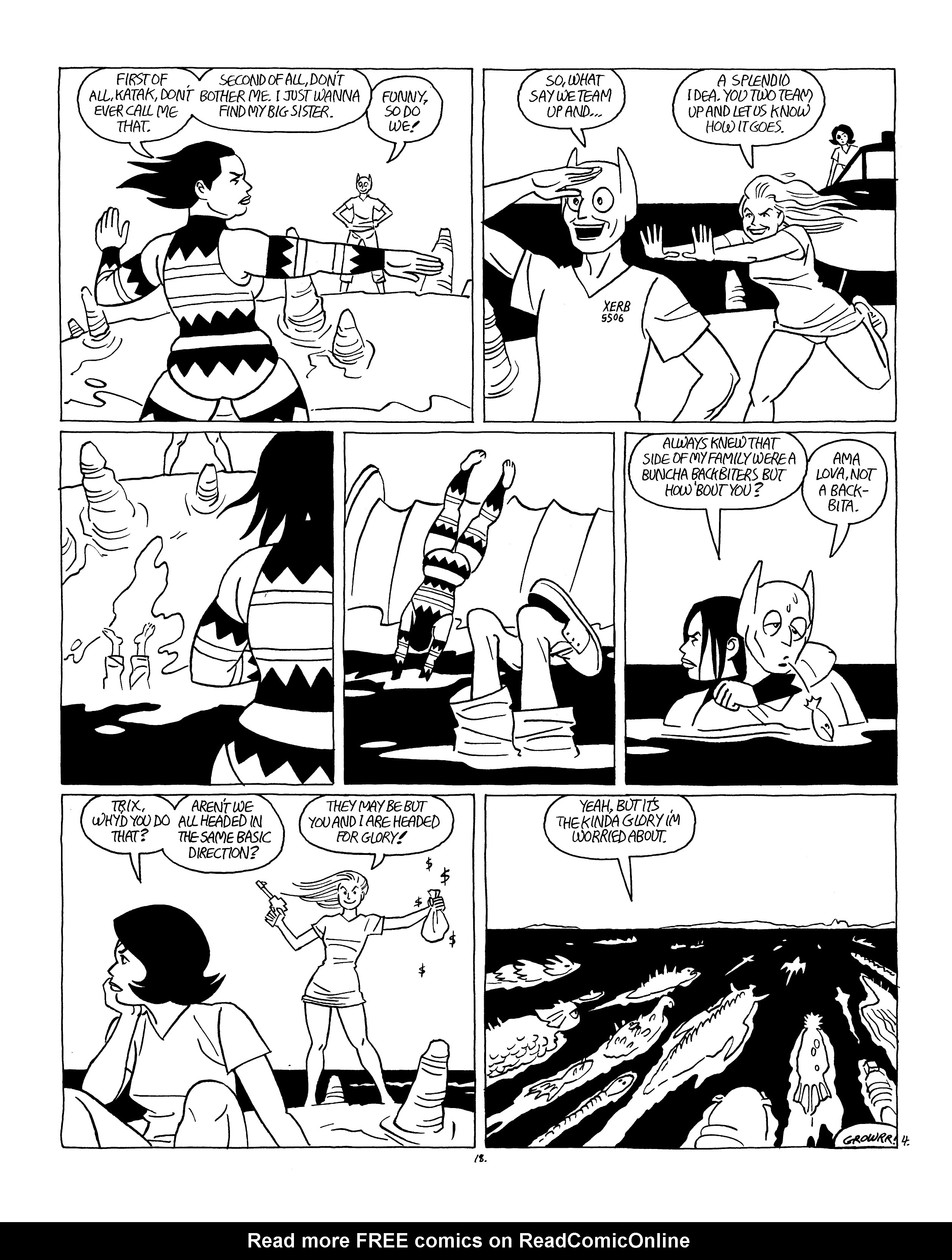 Read online Love and Rockets (2016) comic -  Issue #11 - 20