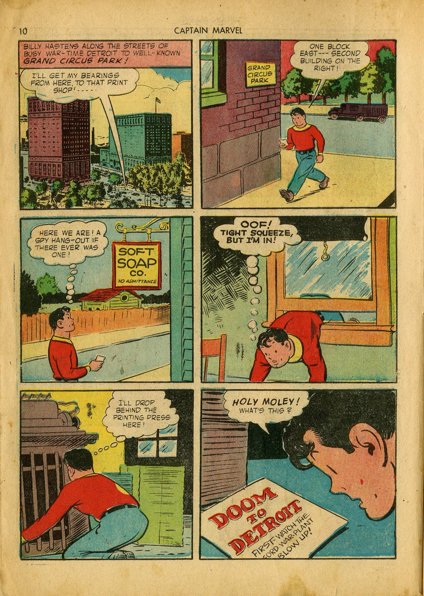 Read online Captain Marvel Adventures comic -  Issue #25 - 10