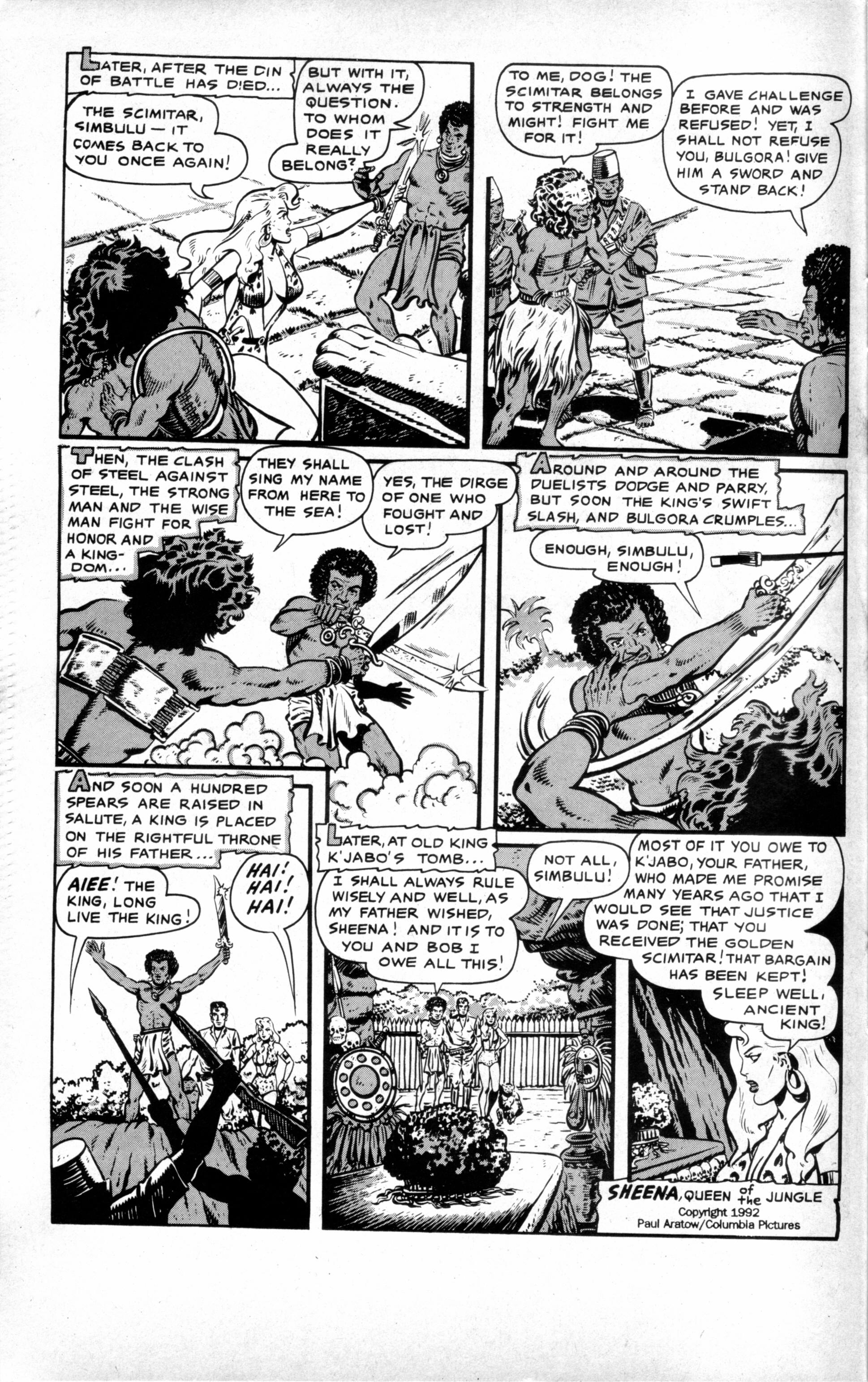 Read online Jungle Girls (1988) comic -  Issue #8 - 12