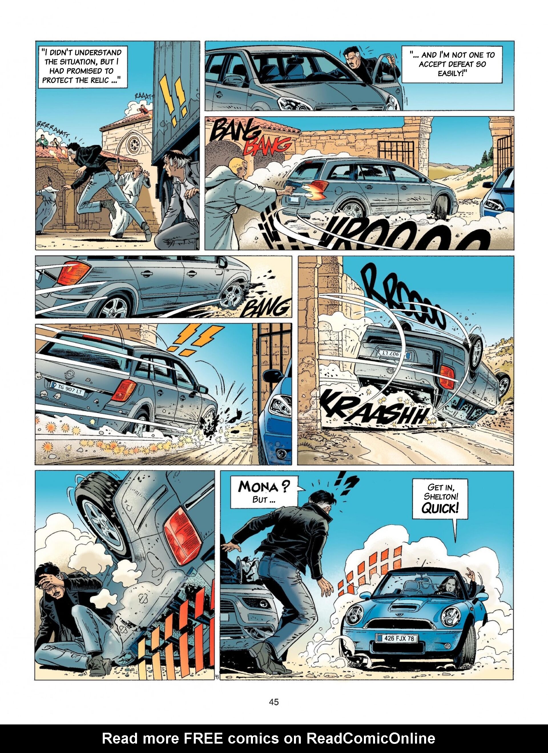 Read online Wayne Shelton comic -  Issue #7 - 45